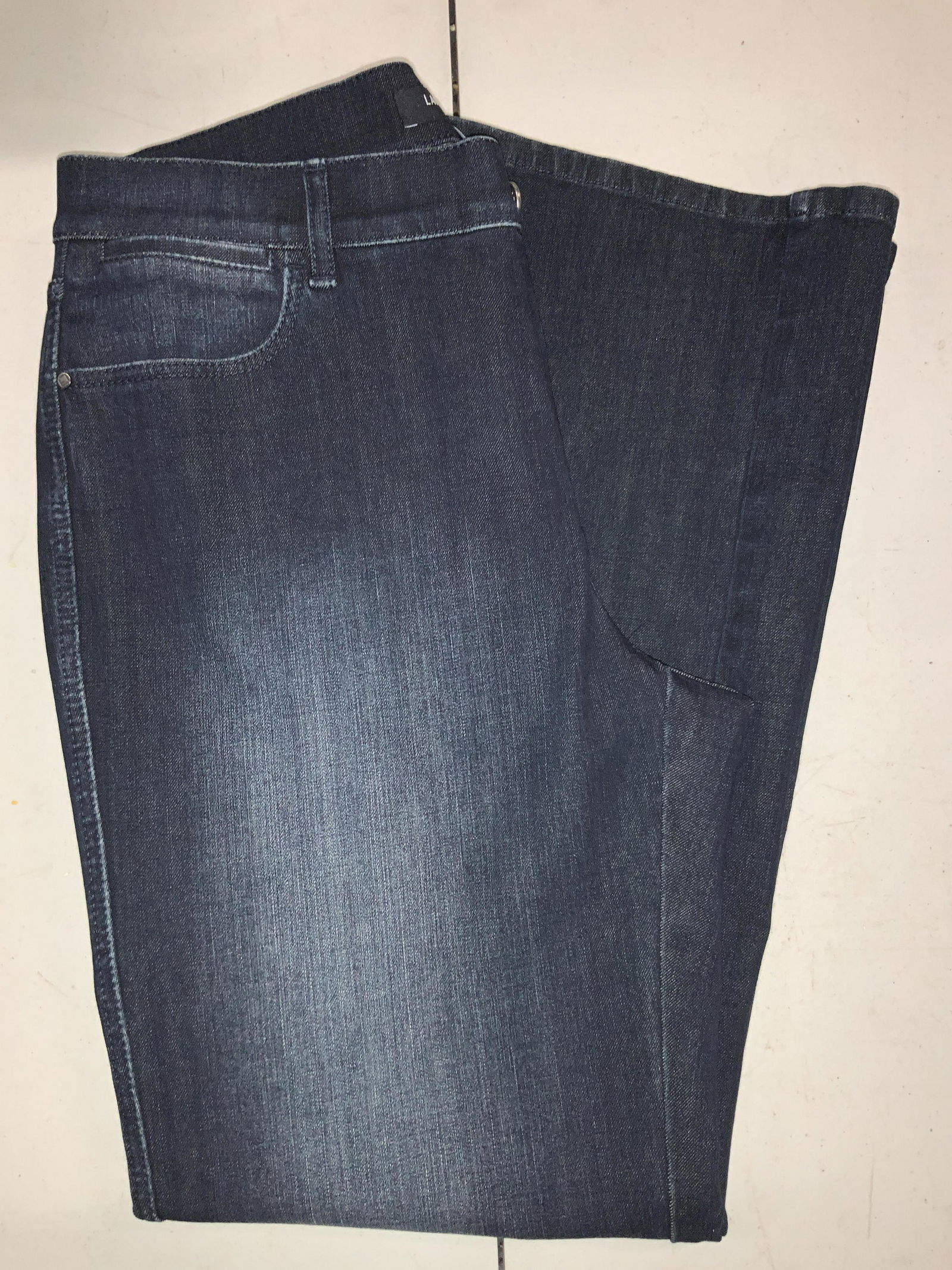 LAFAYETTE 148 Navy Blue Straight Leg Pants (1 of 6)