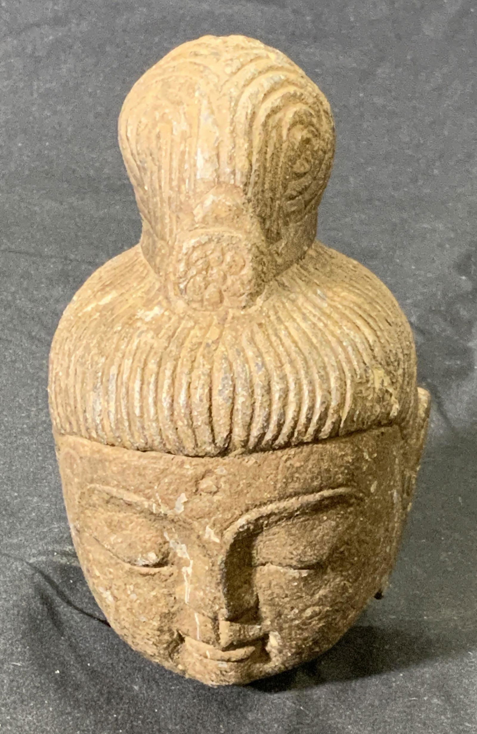 Carved Stone Thai Figural Table Accessory (1 of 4)