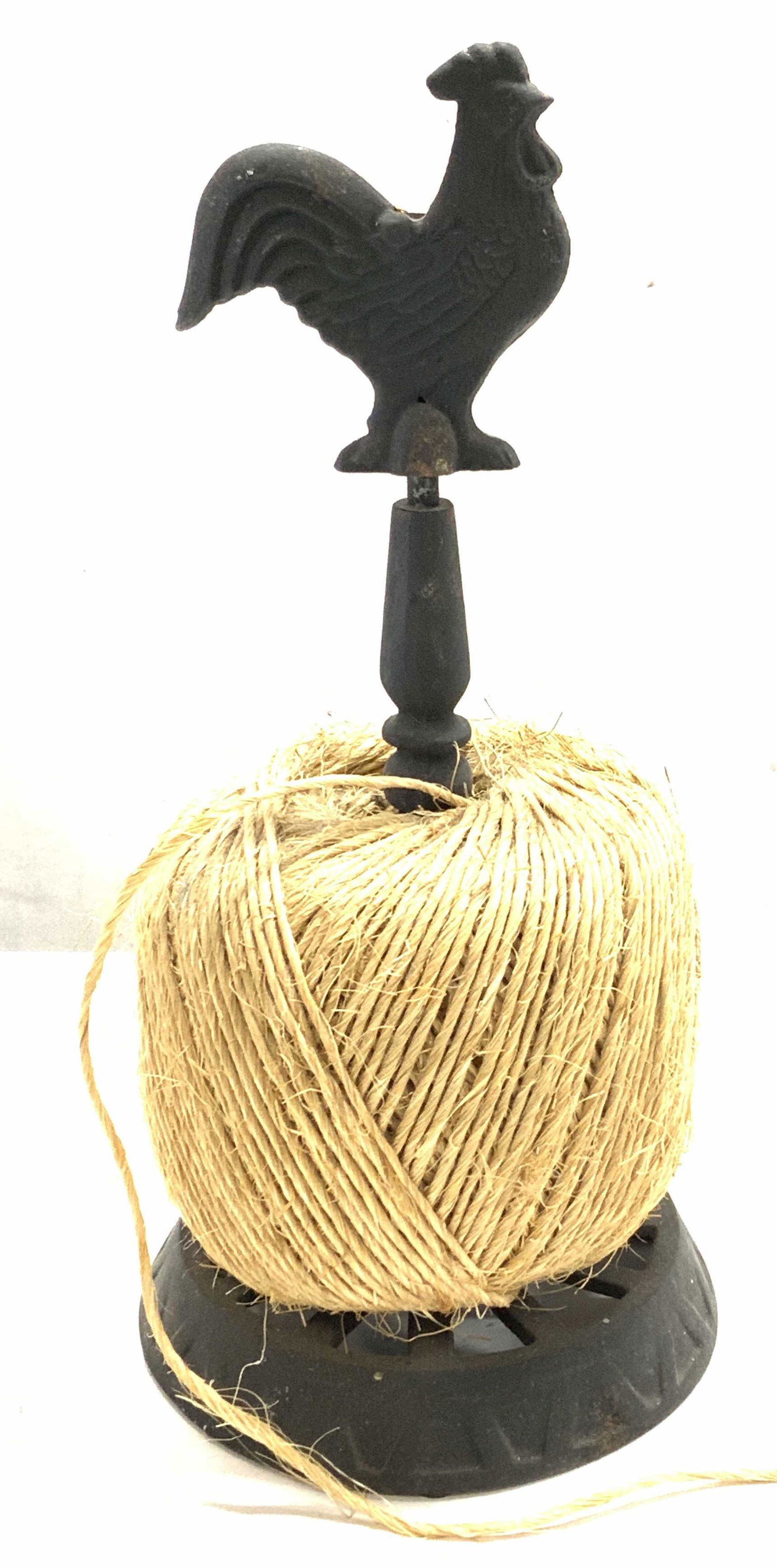 Cast Iron Rooster String Holder (1 of 4)