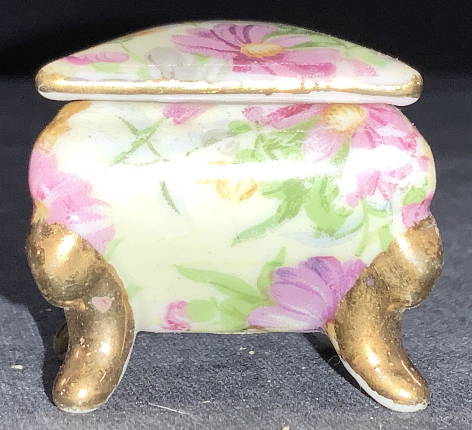 NIKONIKO Hand Painted China Trinket Box, Japan (1 of 7)