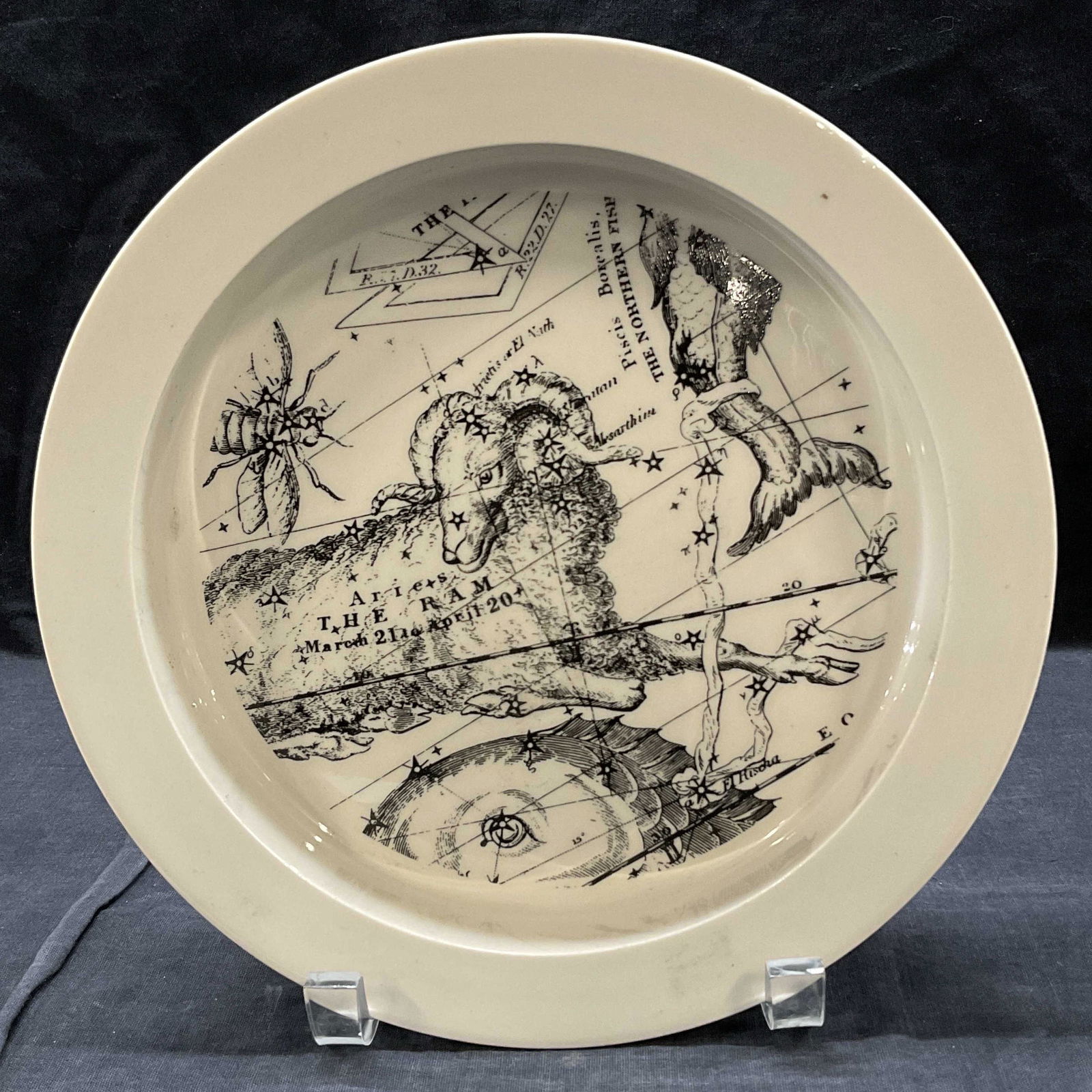 Zodiac Dish, Genuine China, Iroquois Syracuse NY (1 of 5)
