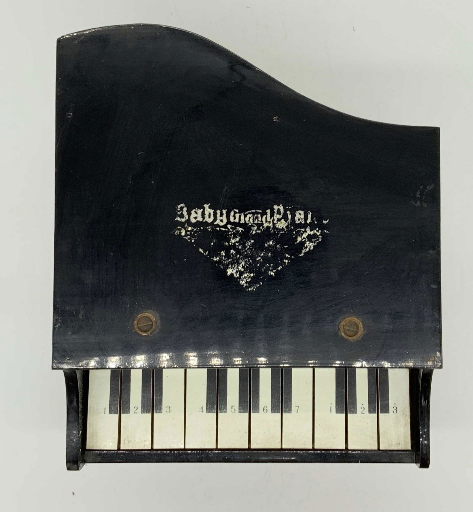 Lacquered Baby Grand Piano Toy (1 of 7)