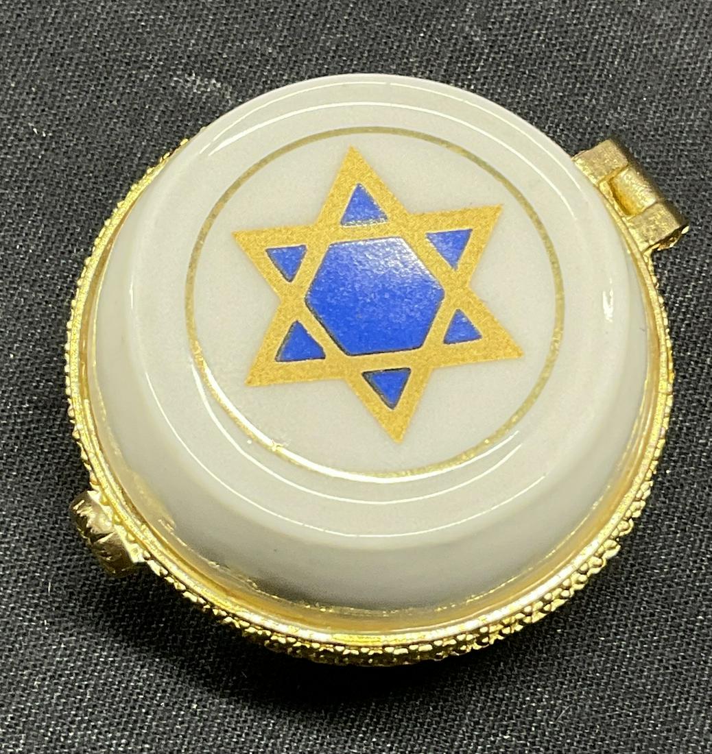 Judaica Trinket Box W Star Of David (1 of 5)