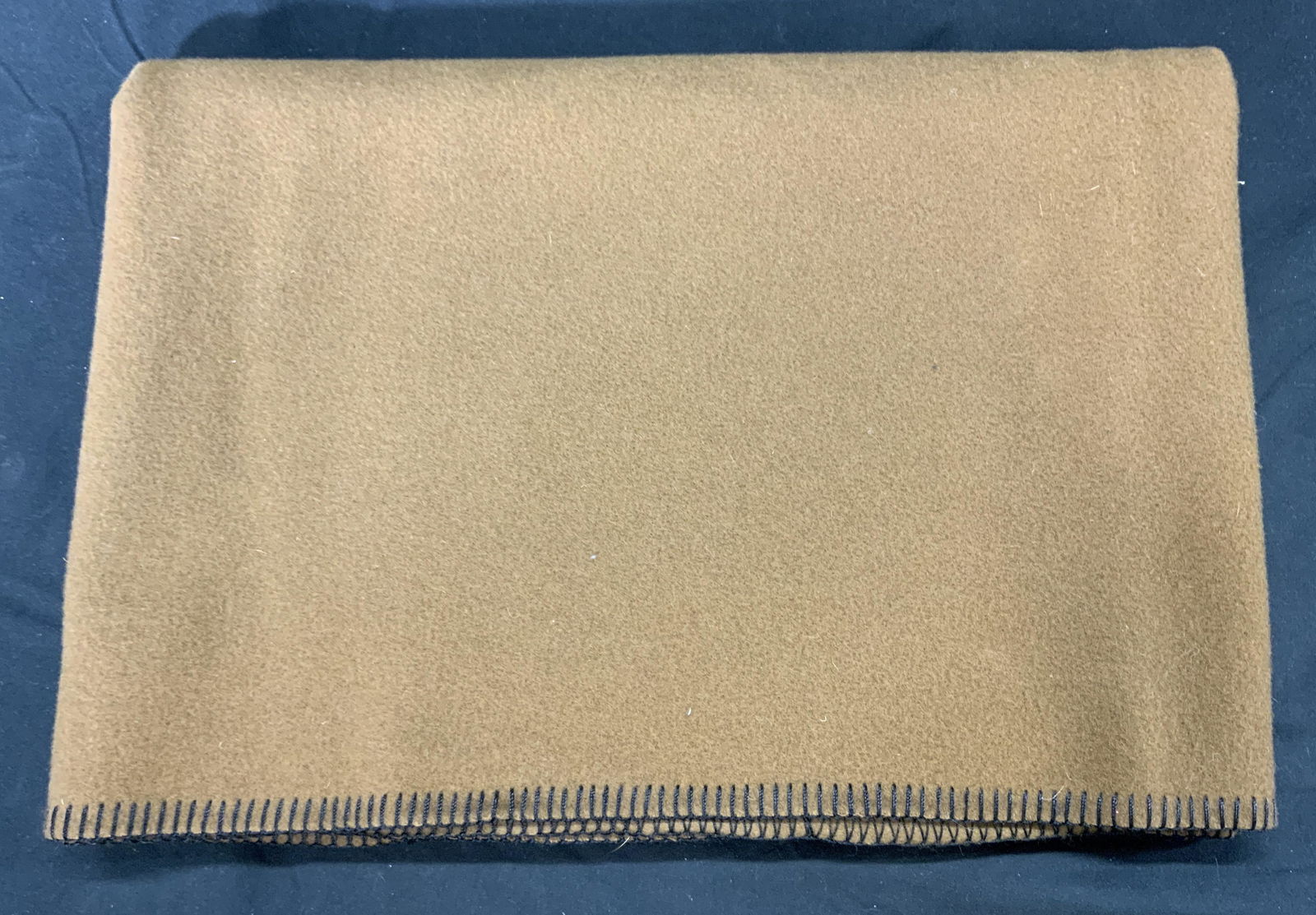 RANDOLPH DUKE Brown Woven Throw Blanket (1 of 4)