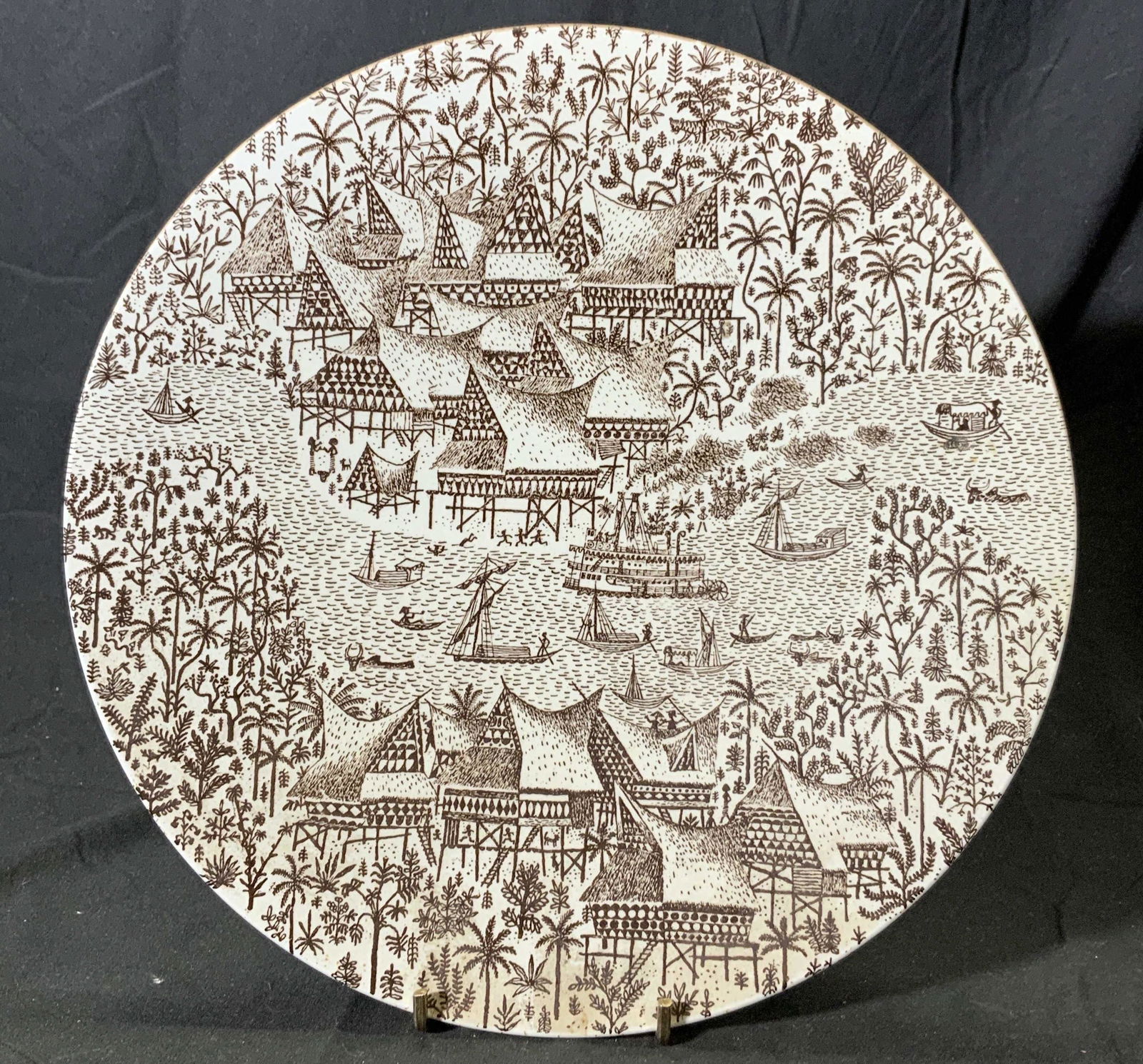 NYMOLLE DENMARK Ceramic Display Plate (1 of 5)