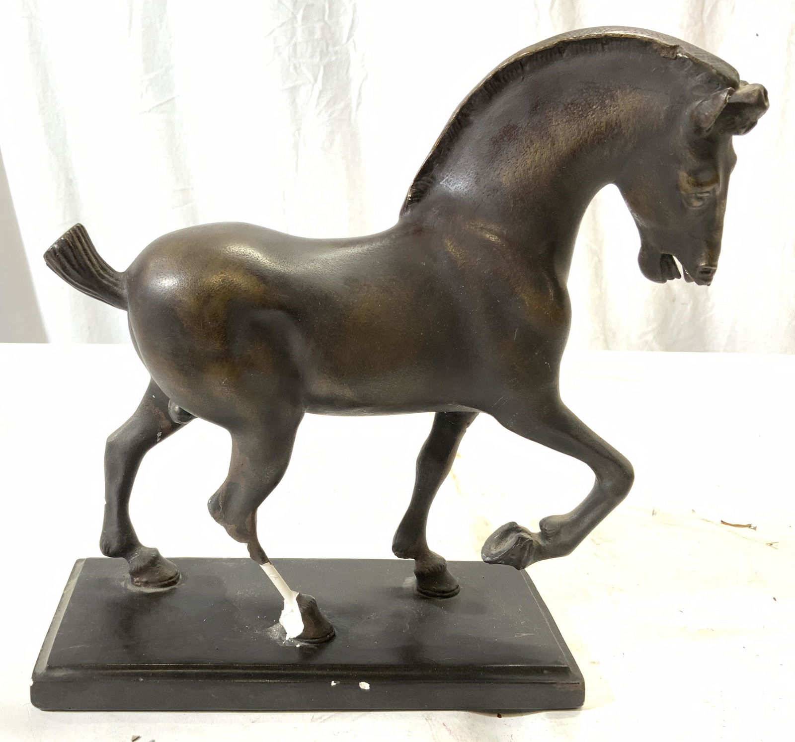 Vintage Trademarked Plaster Horse Sculpture (1 of 8)