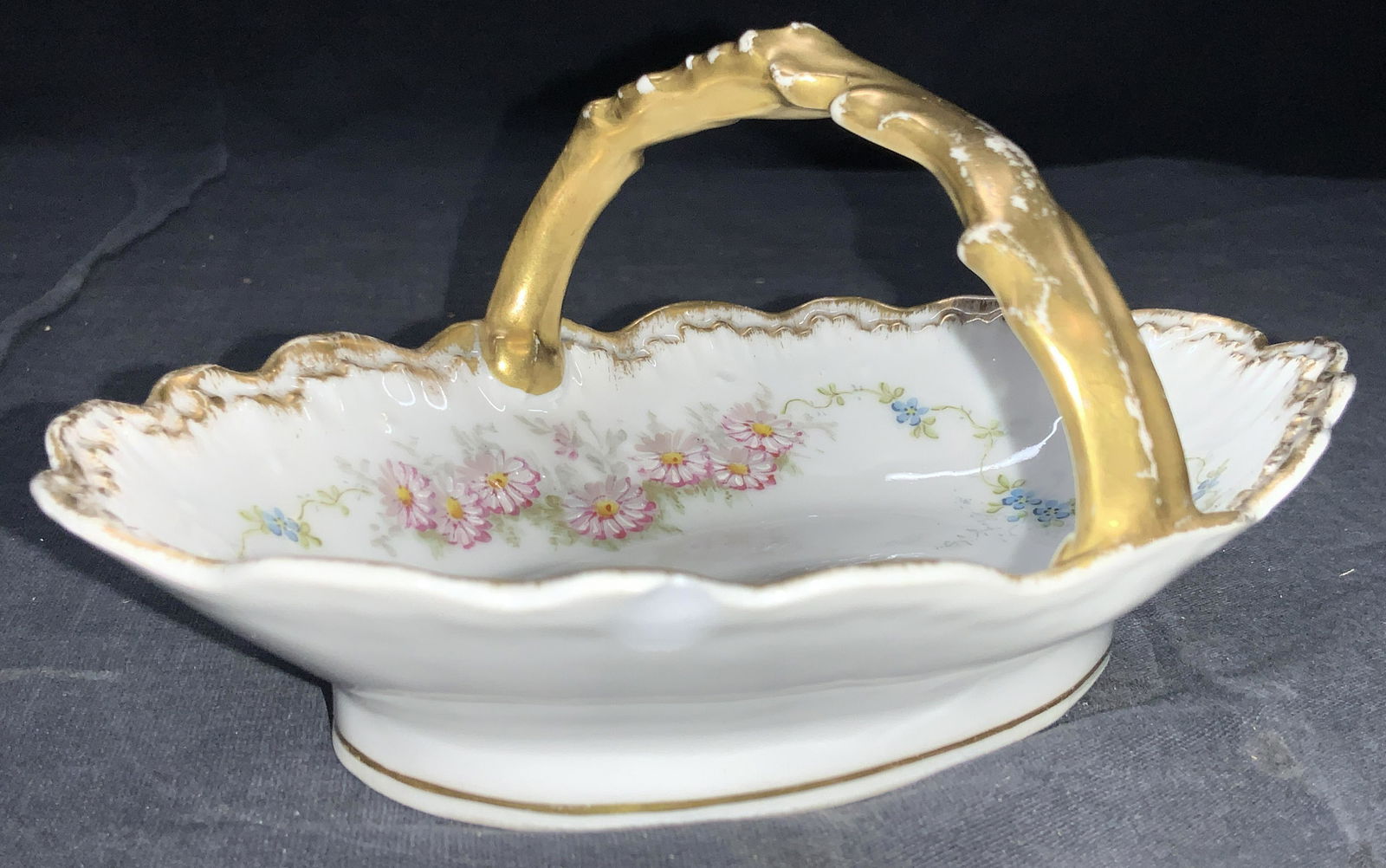LS&S LIMOGES Hand Painted Porcelain Tray (1 of 10)