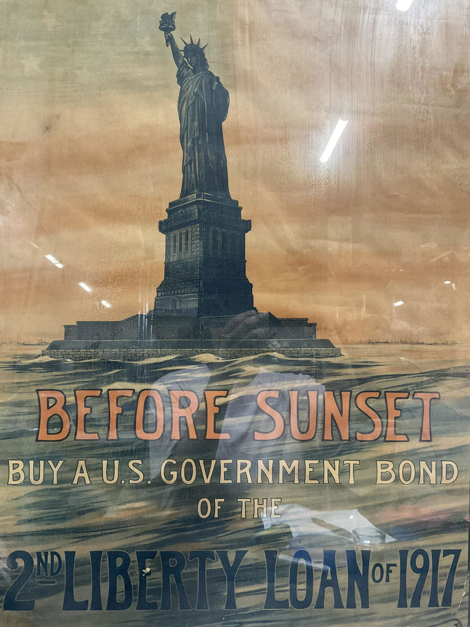 Antique EUGENIE DE LAND Government Bond Litho (1 of 9)