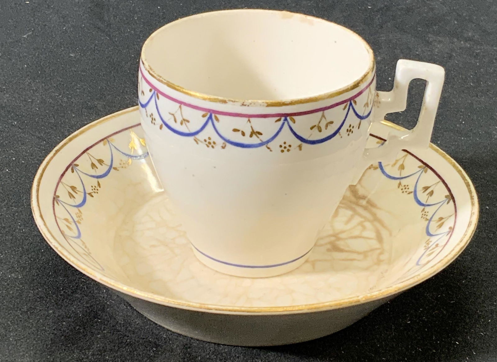 Lot 2 Vintage NIPPON Teacup & Saucer Set (1 of 5)