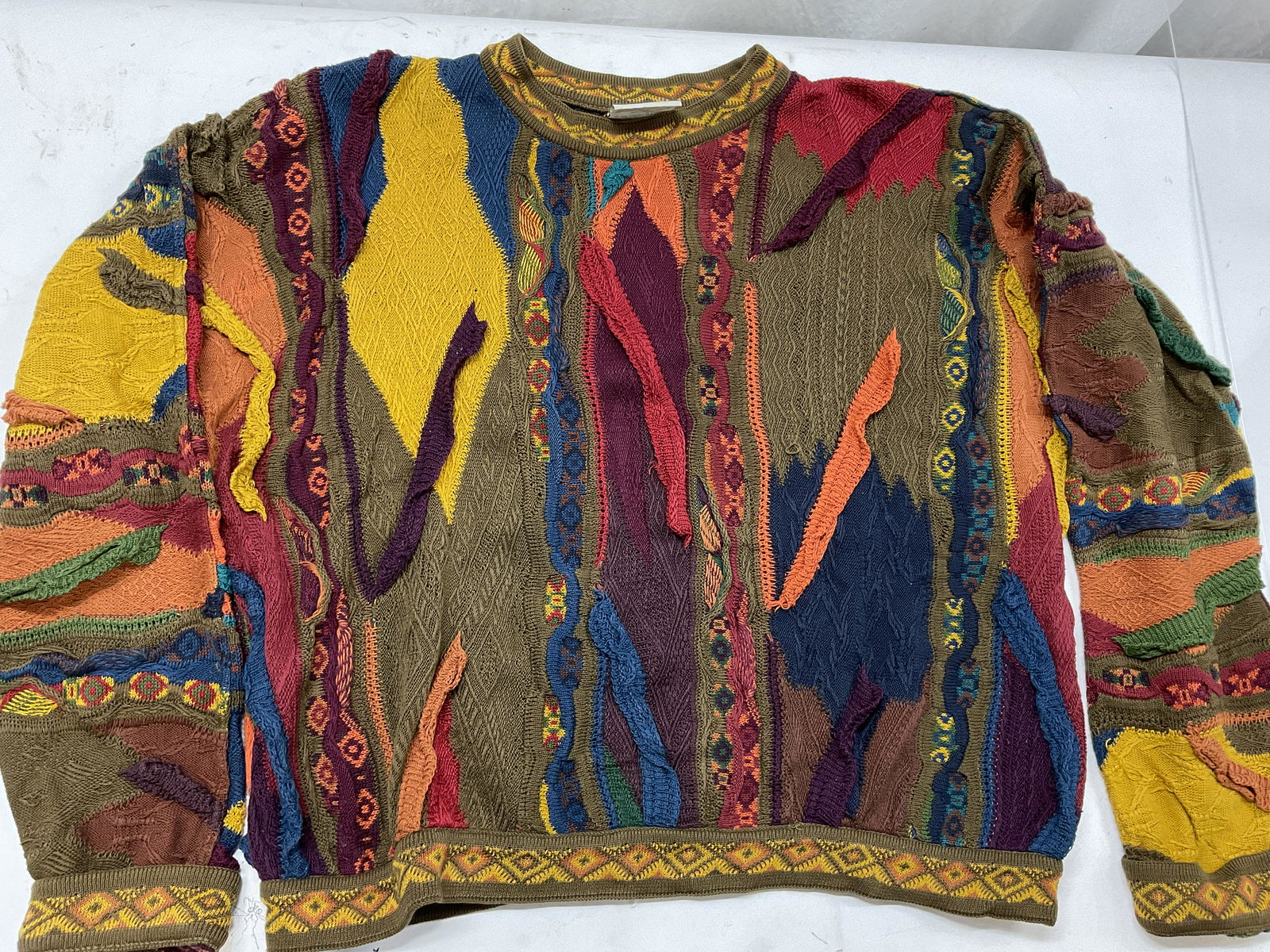 Vintage Cotton COOGI Knit Sweater, Australia (1 of 5)