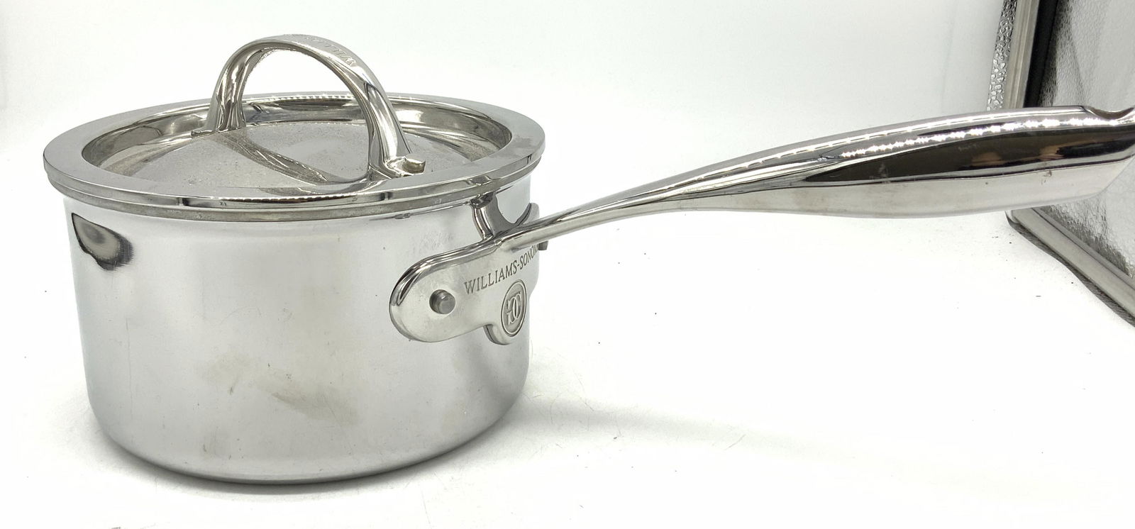 WILLIAMS SONOMA Stainless Boiling Pot,  Italy (1 of 6)