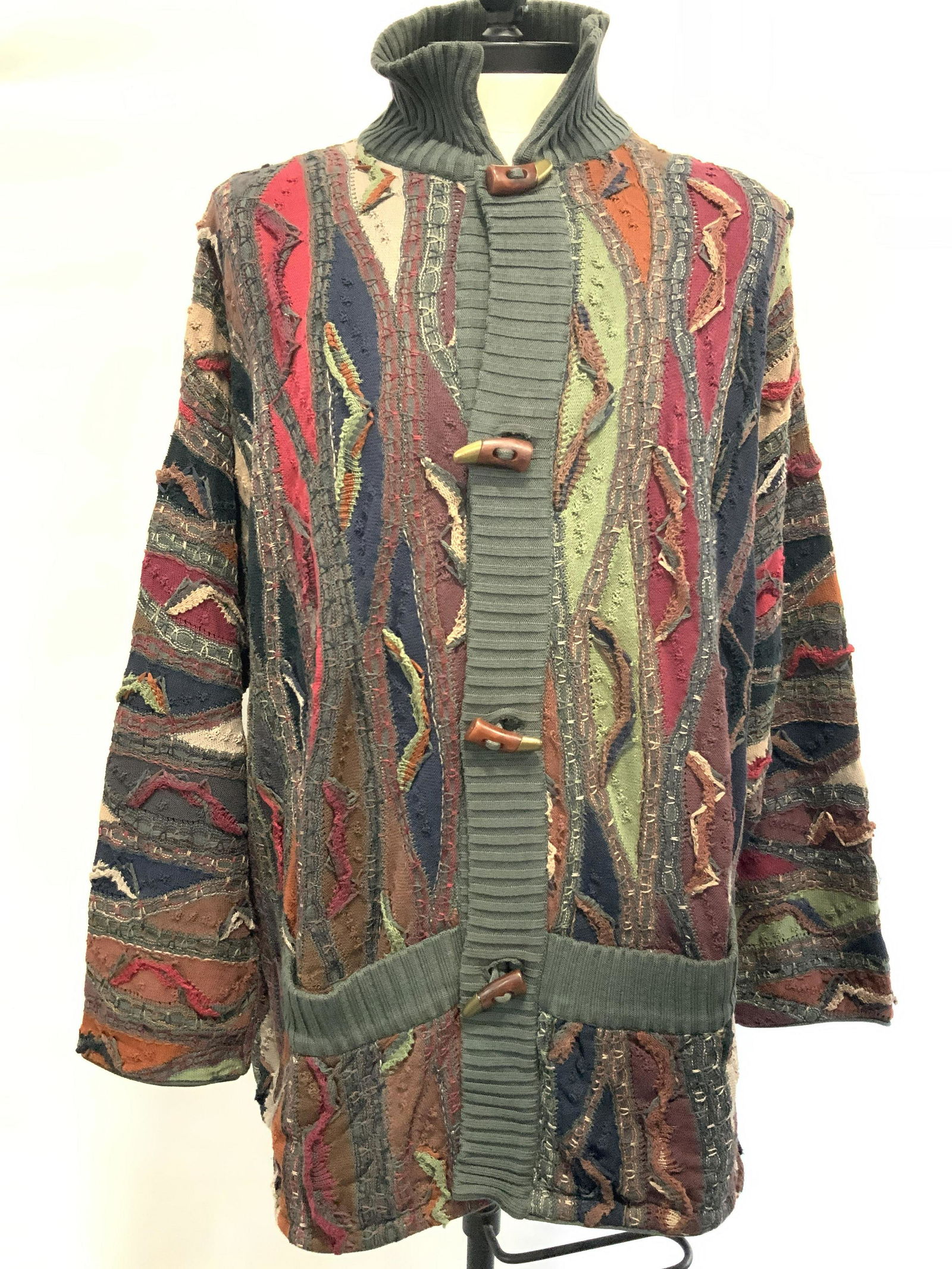 VNTG COOGI Mercerised Cotton Button Down sweater (1 of 11)