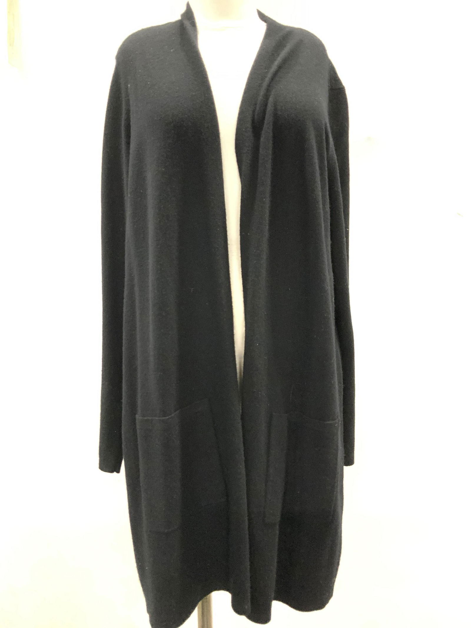 EILLEN FISHER LONG CASHMERE CARDIGAN, XL (1 of 5)