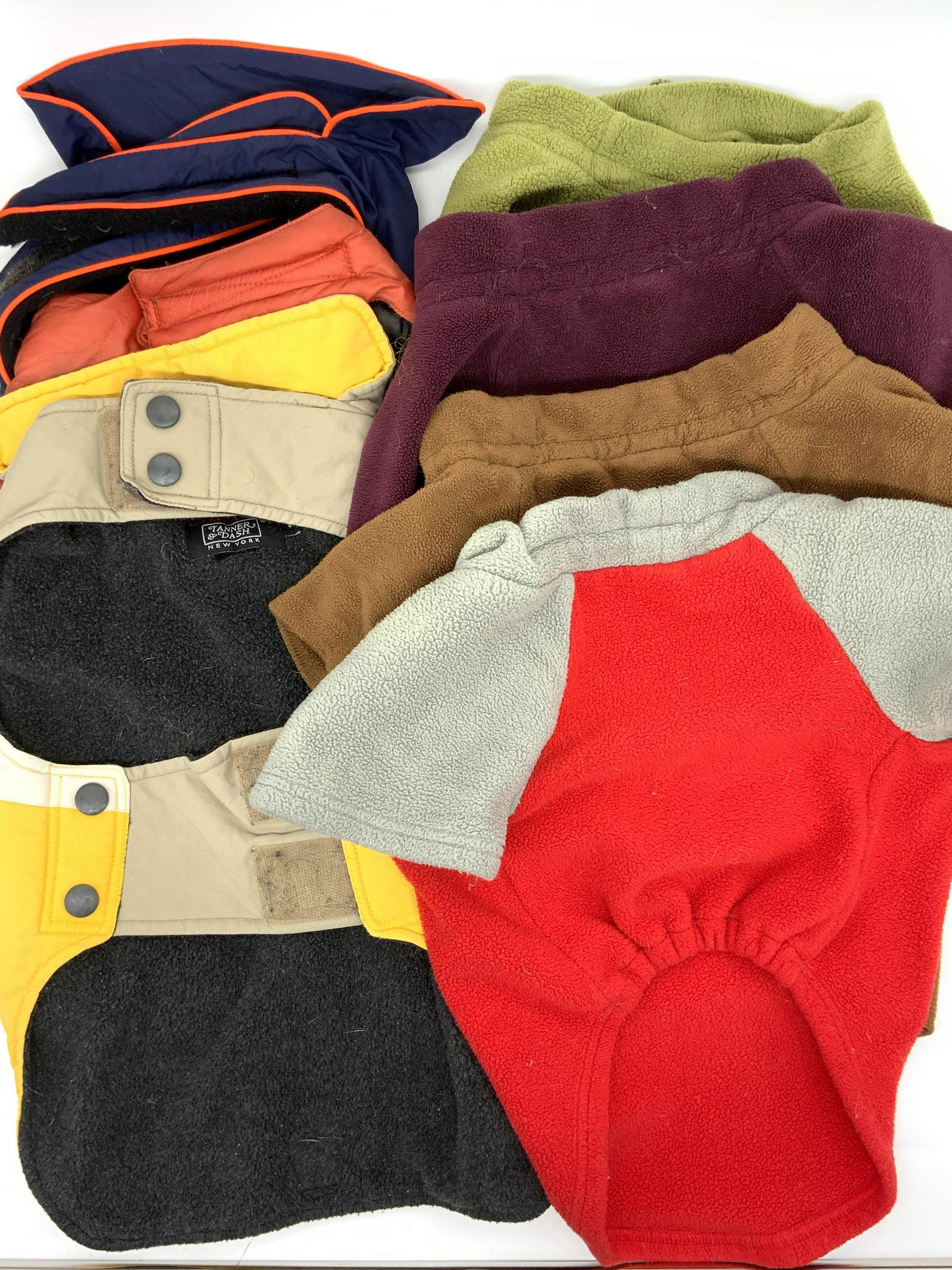 Lot of 14 Assorted Brand Dog Jackets & Fleeces (1 of 13)