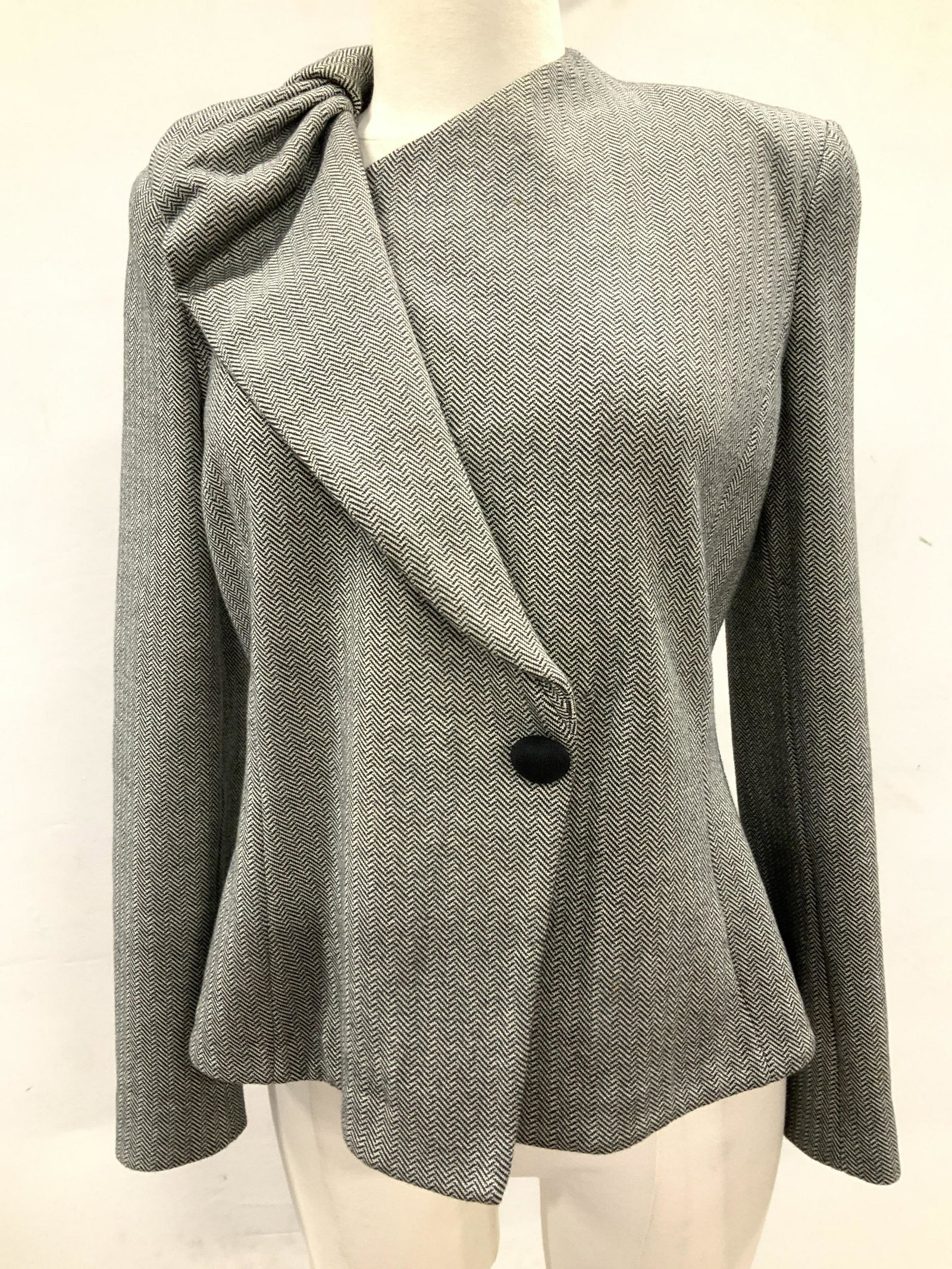 Armani Collezioni Chevron Pattern Blazer, Italy (1 of 6)