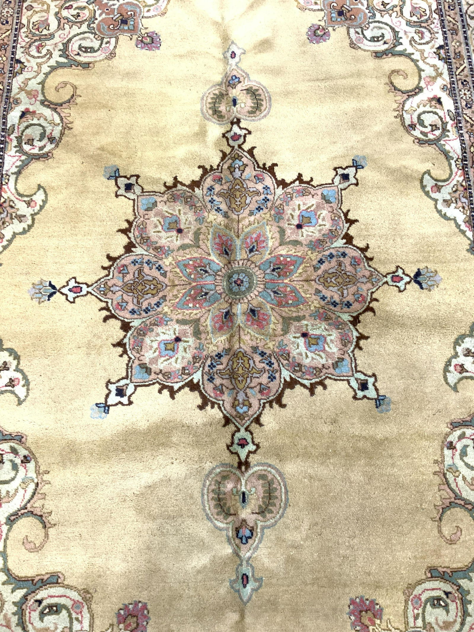 Antique Handmade Oriental Wool Rug (1 of 8)
