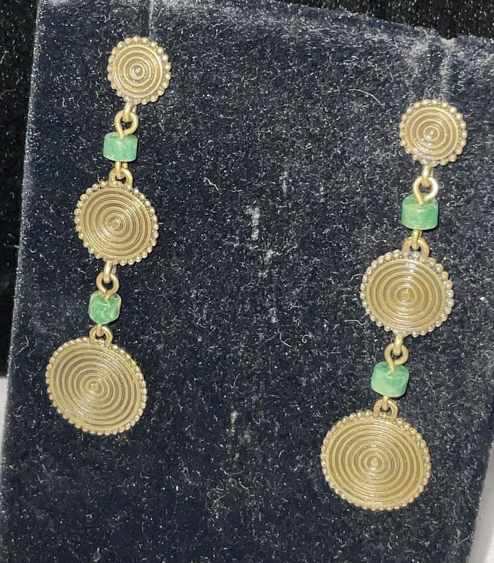 Signed Ralph Lauren Semi Precious Earrings (1 of 5)