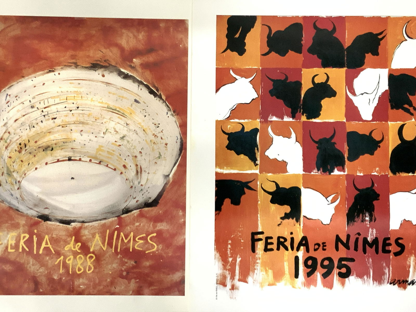 3 FERIA DE NIMES Digital Poster 1988 - 1995 (1 of 7)