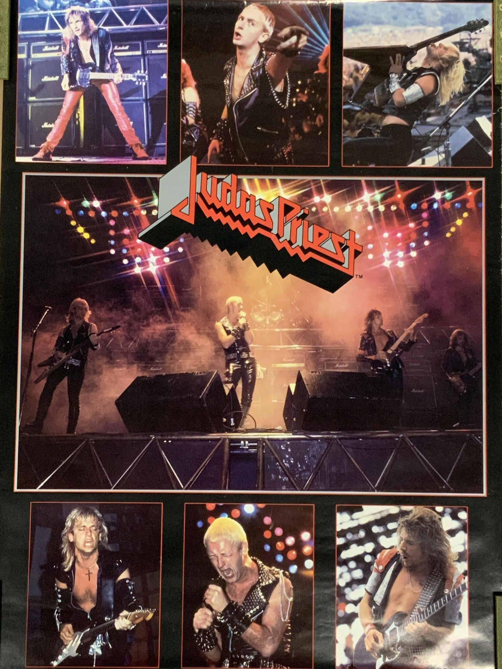 2 1984 JUDAS PRIEST Band Posters (1 of 6)