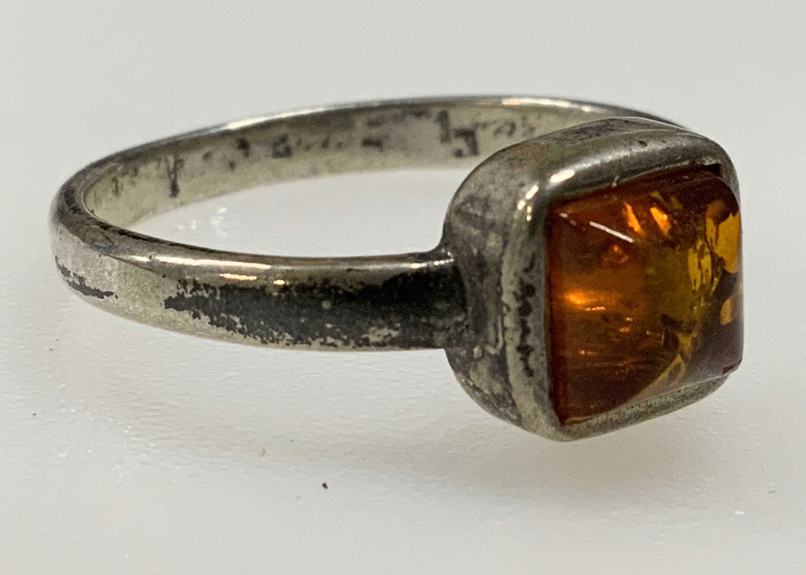 Sterling Silver & Natural Stone Ring (1 of 4)