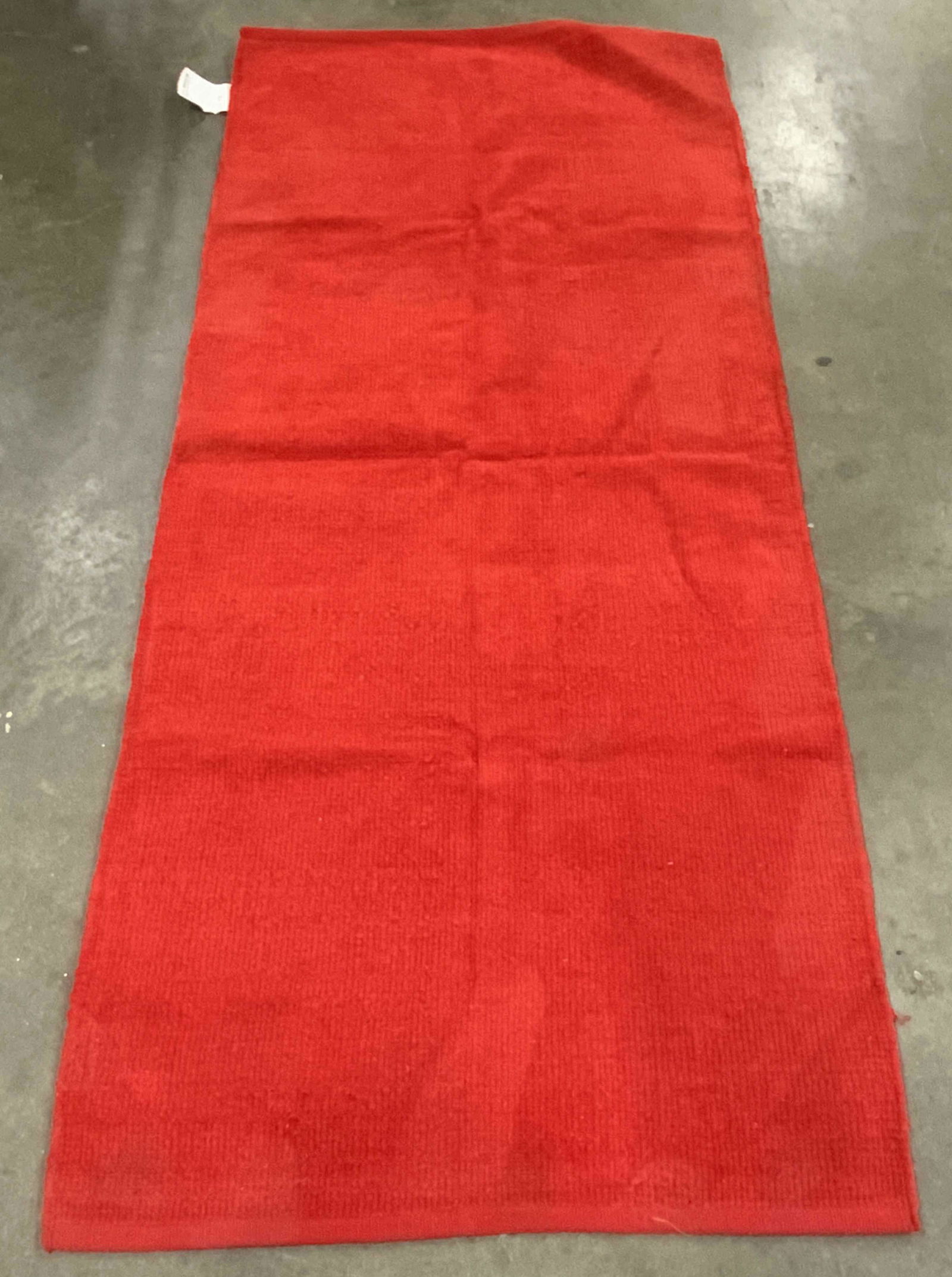 IKEA Red Cotton Blend Area Rug (1 of 7)