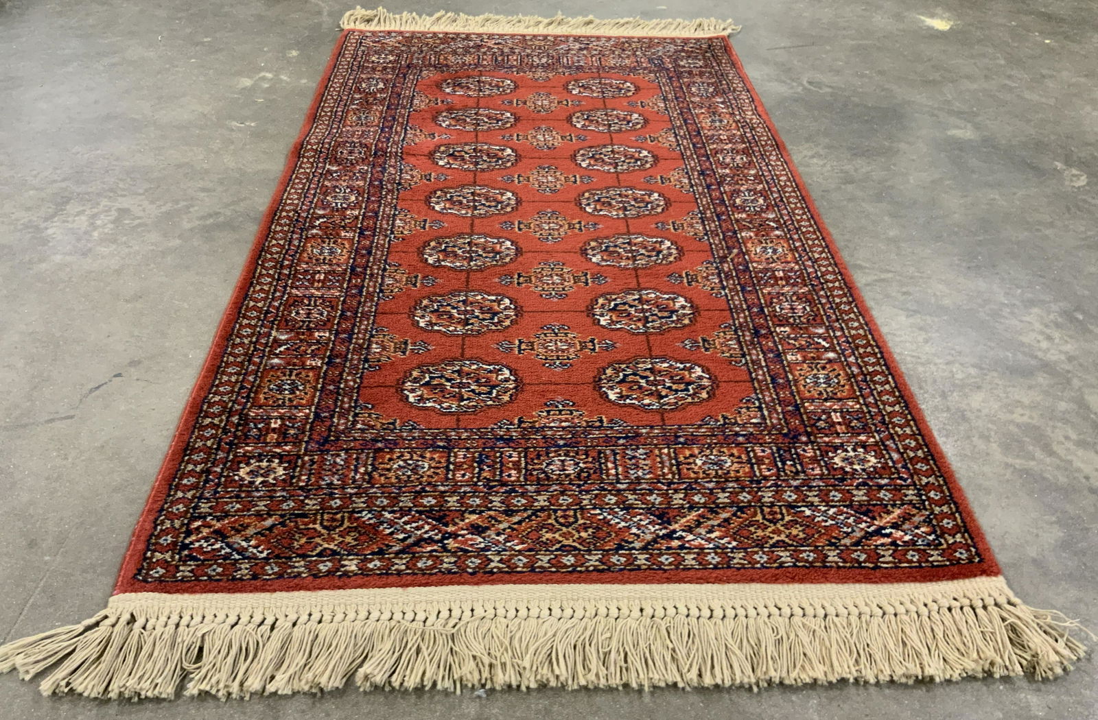 KARASTAN Antique Bakhara Pattern Wool Rug, USA (1 of 14)