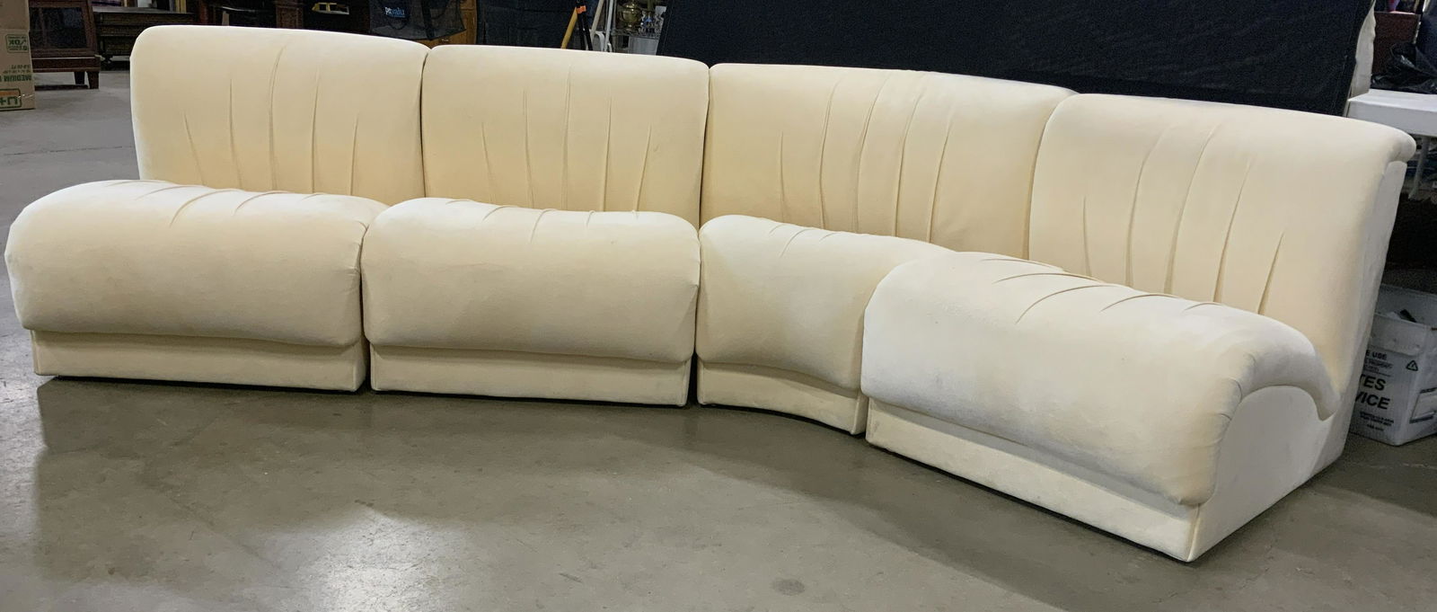 Vintage Four Piece Sectional Sofa (1 of 10)