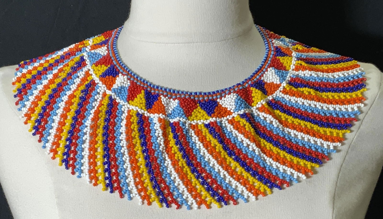 Native American Handcrafted Beaded Collar (1 of 6)