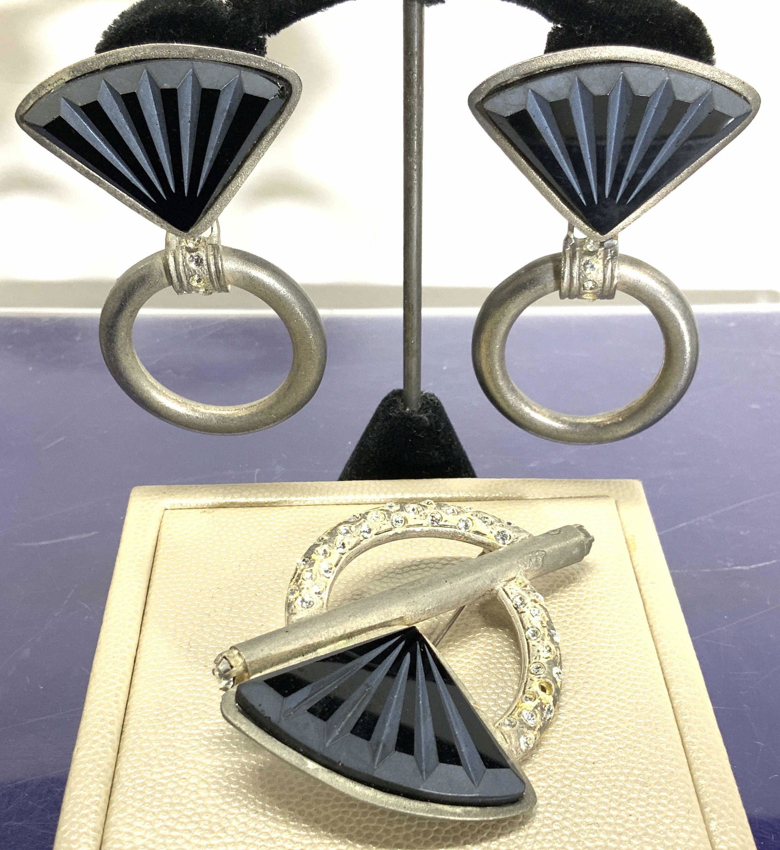 Gianni Deliguoro Art Deco Jewelry Set 3, IT (1 of 5)