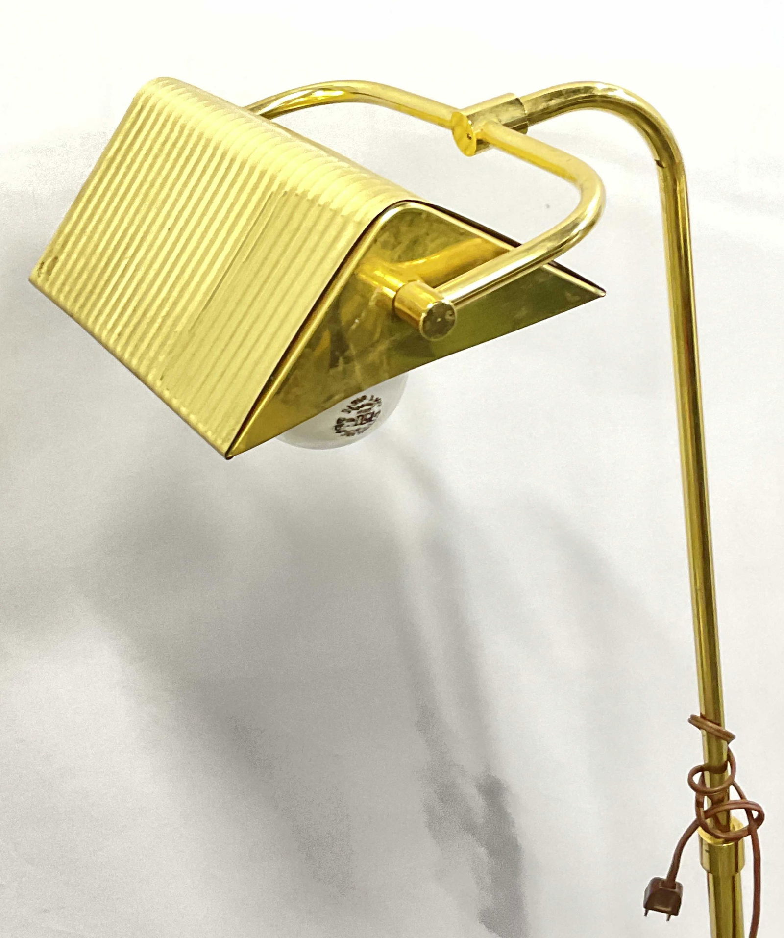 MCM Brass Standing Floor Lamp XL (1 of 8)