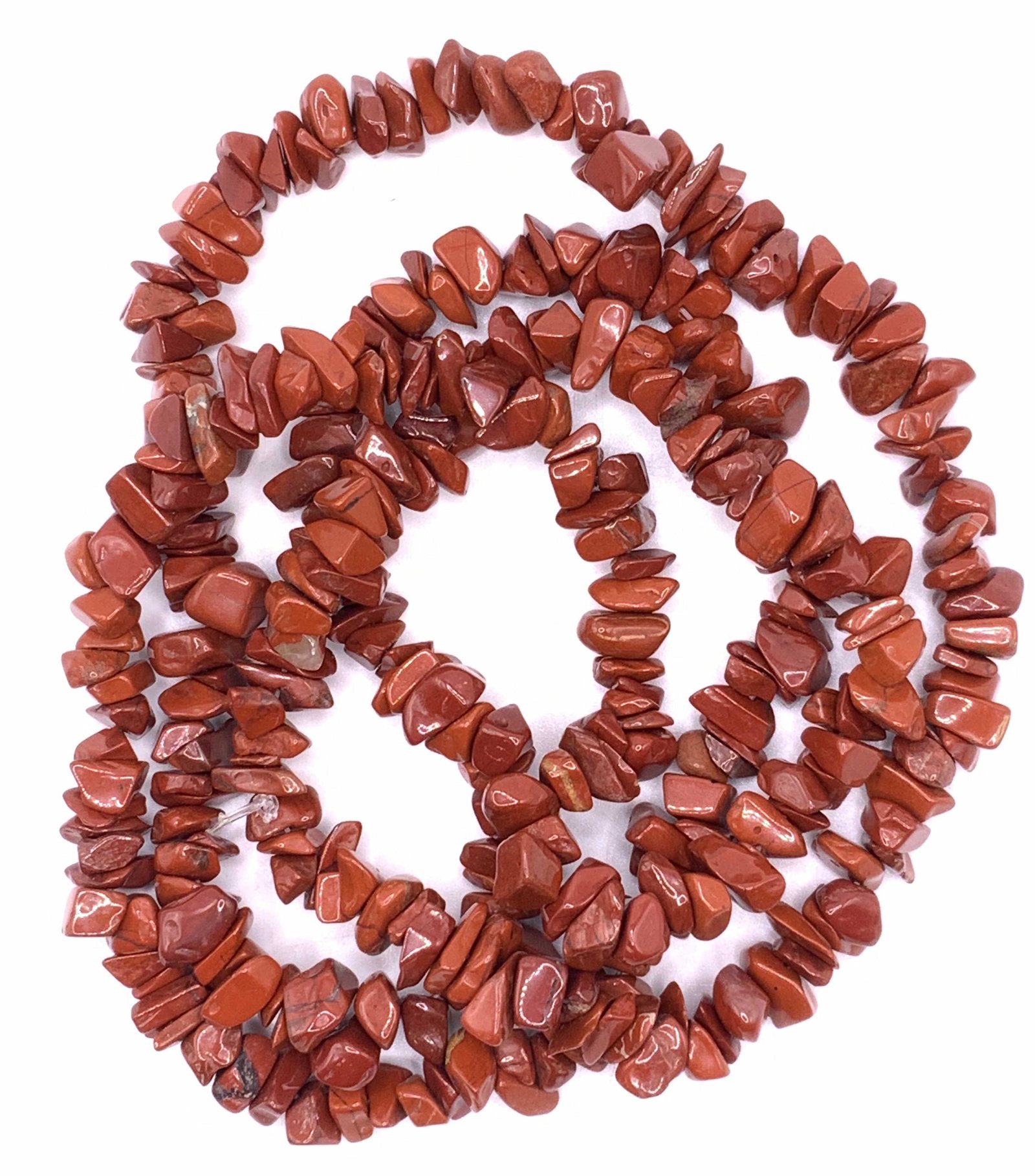Vintage CARNELIAN Natural Stone Necklace, Jewelry: A vintage carnelian necklace with naturally shaped and polished stones. In good condition. Total length approx. 35 inches. Possibly upcycle to create new jewelry pieces. Property of Palm Beach, Fl Est