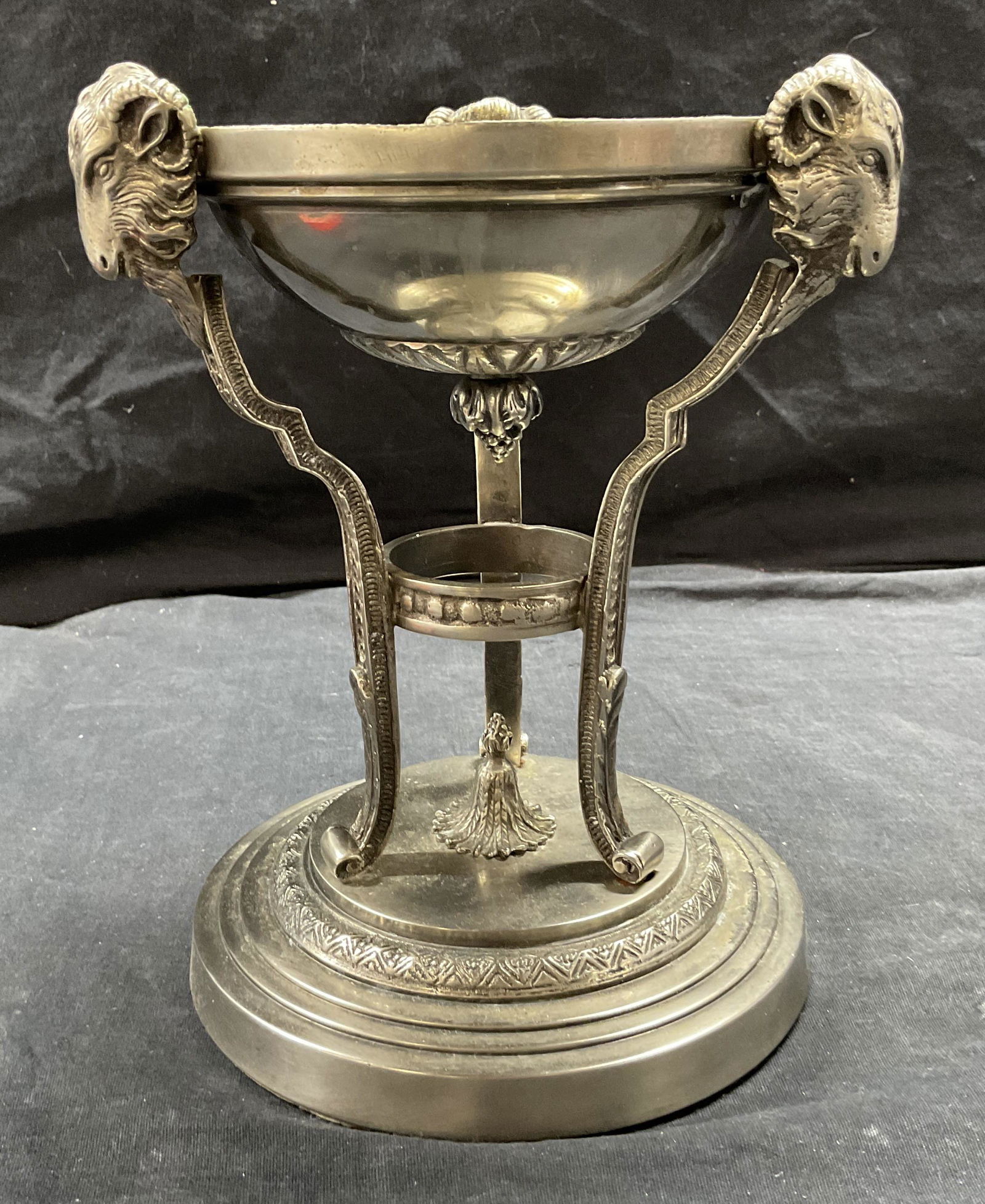 Three Footed Rams Head Censer Vessel (1 of 7)