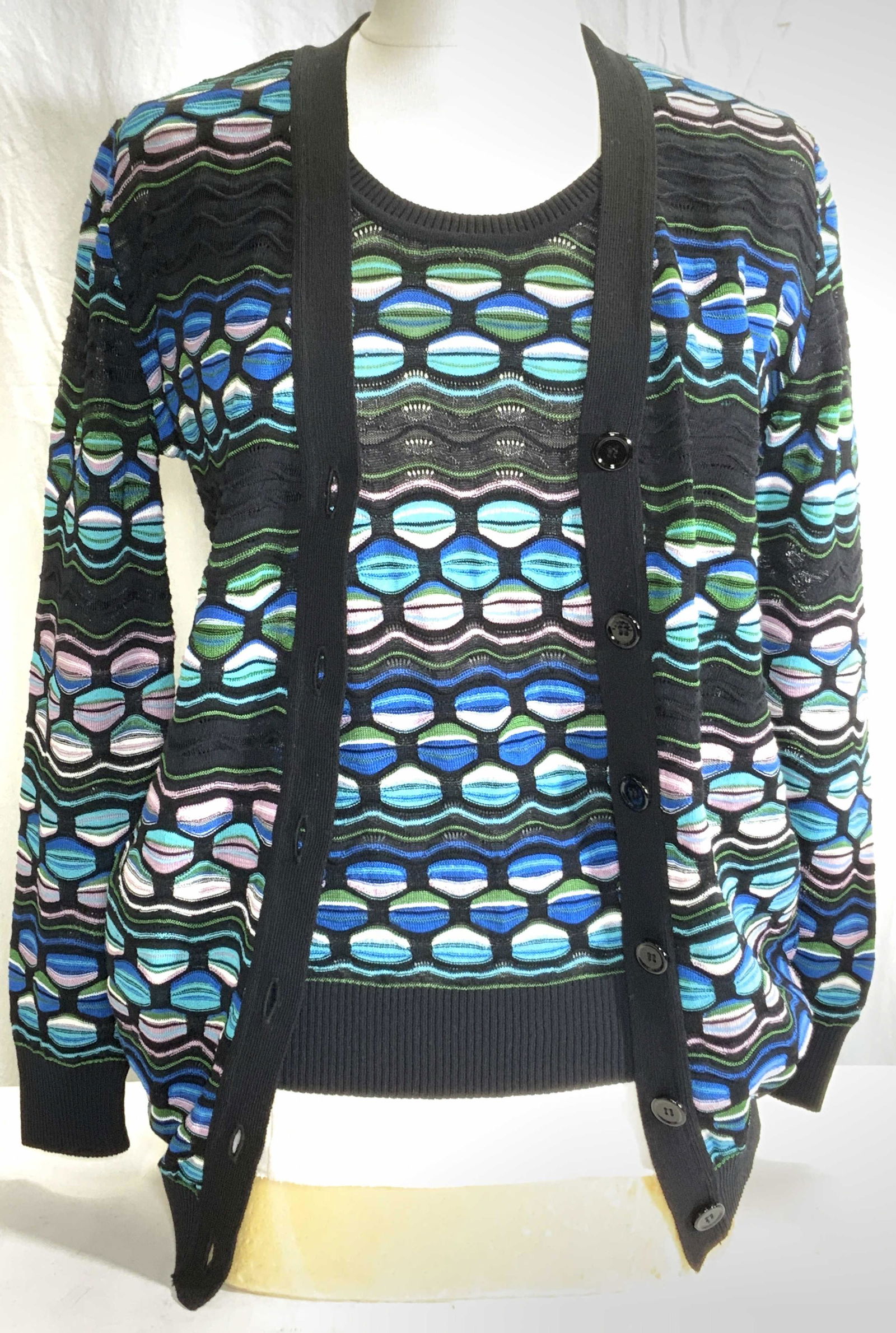 MISSONI Matching Sweater Set, Cardigan & Shell (1 of 7)