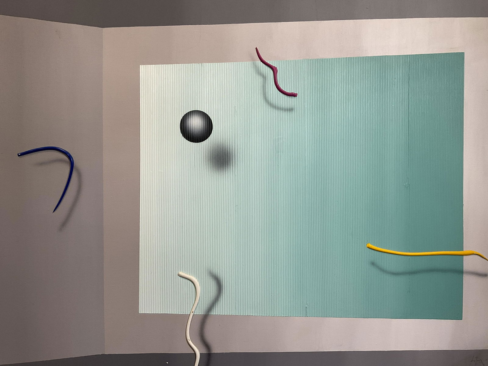 W ANTON Signed Acrylic Painting (1 of 10)