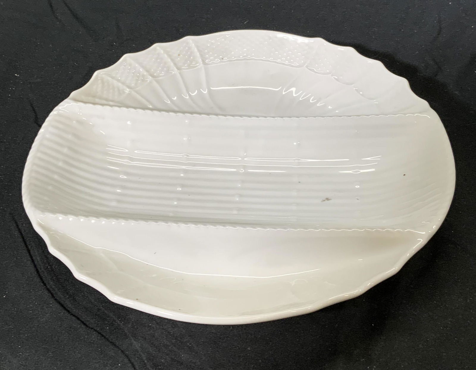 RICHARD GINORI White Porcelain Serving Dish Italy (1 of 5)