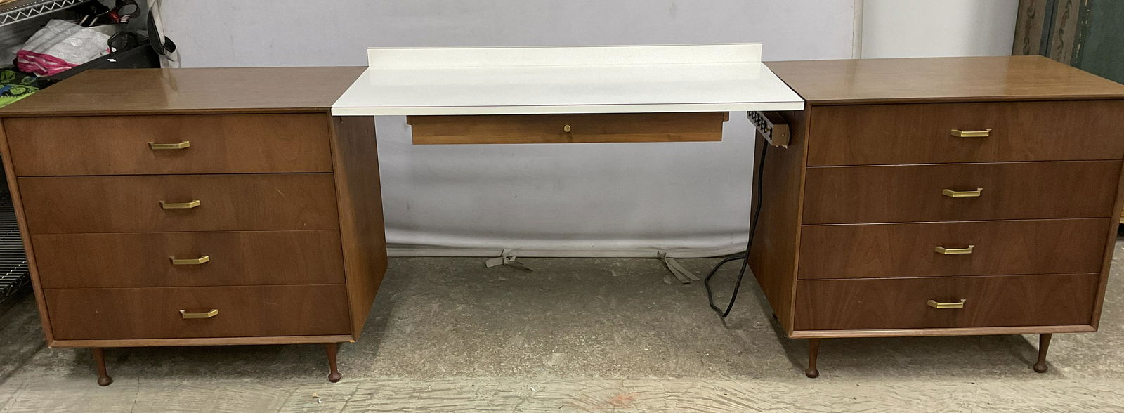 MCM 3pc Vanity Dresser Set (1 of 17)