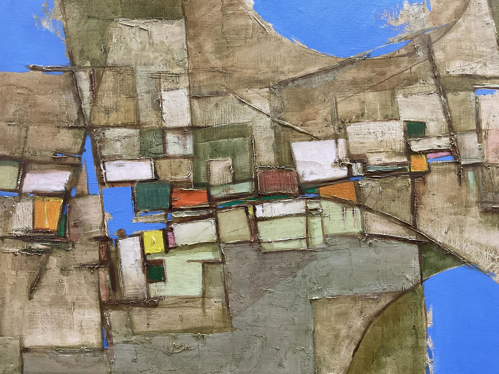 ATTR MINORU KAWABATA Signed Oil Painting (1 of 10)