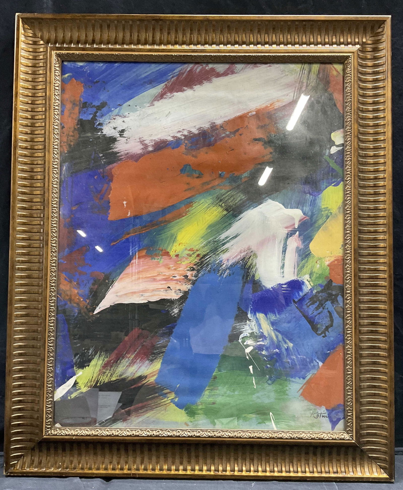 ATTR ALBERT KOTIN Signed Oil Painting (1 of 11)