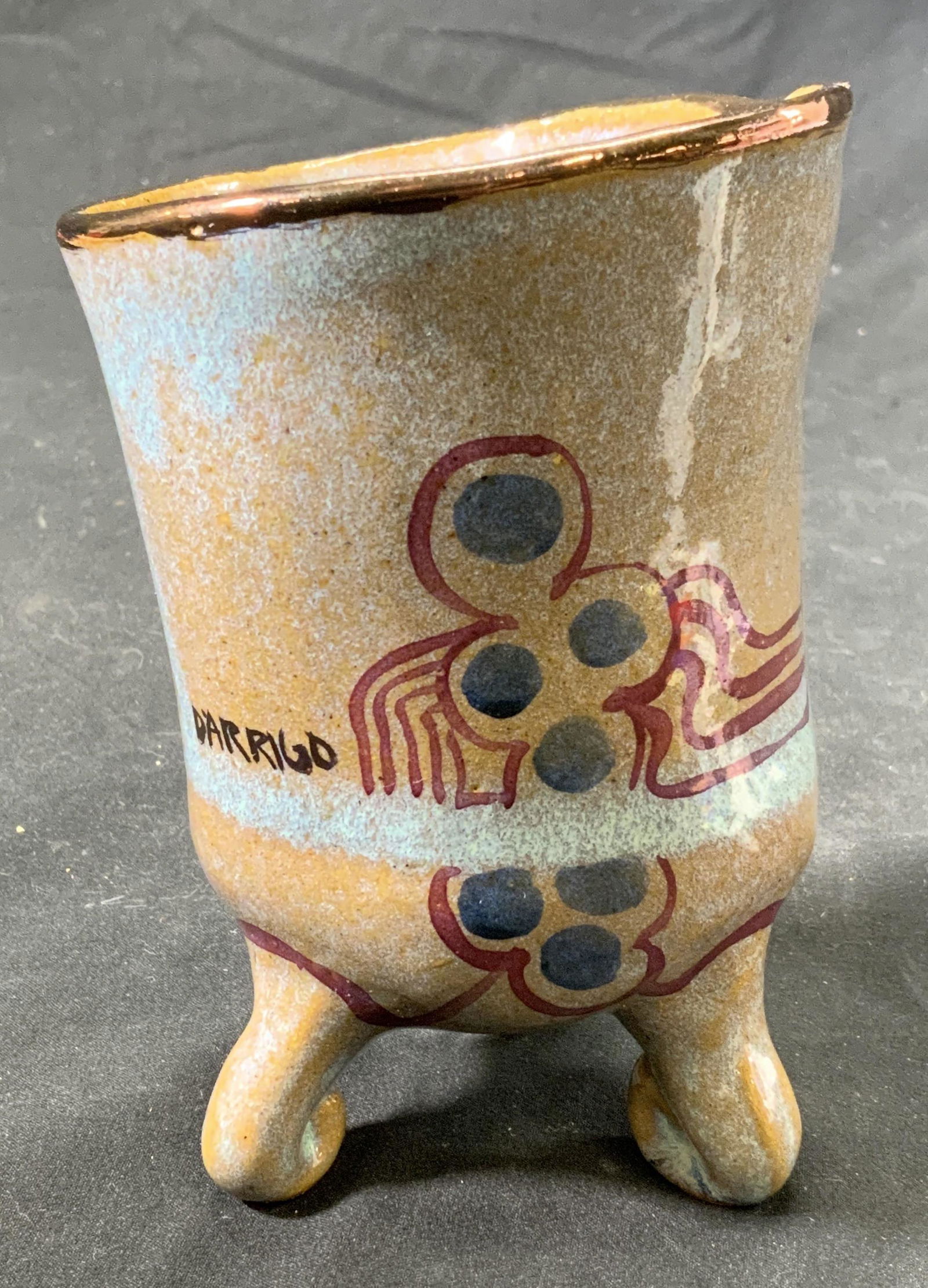 ELISA D ARRIGO Collectible Ceramic Vessel (1 of 6)