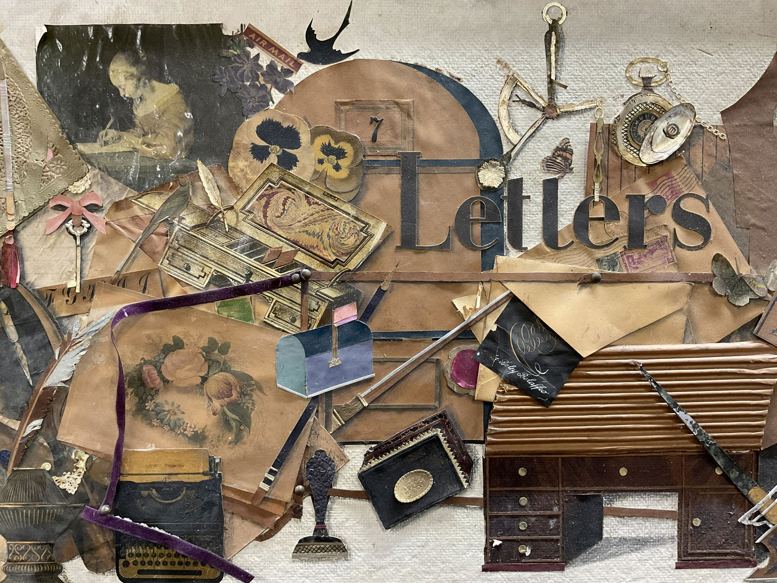 RITA BOLEY BOLAFFIO Stationary Collage Artwork (1 of 8)