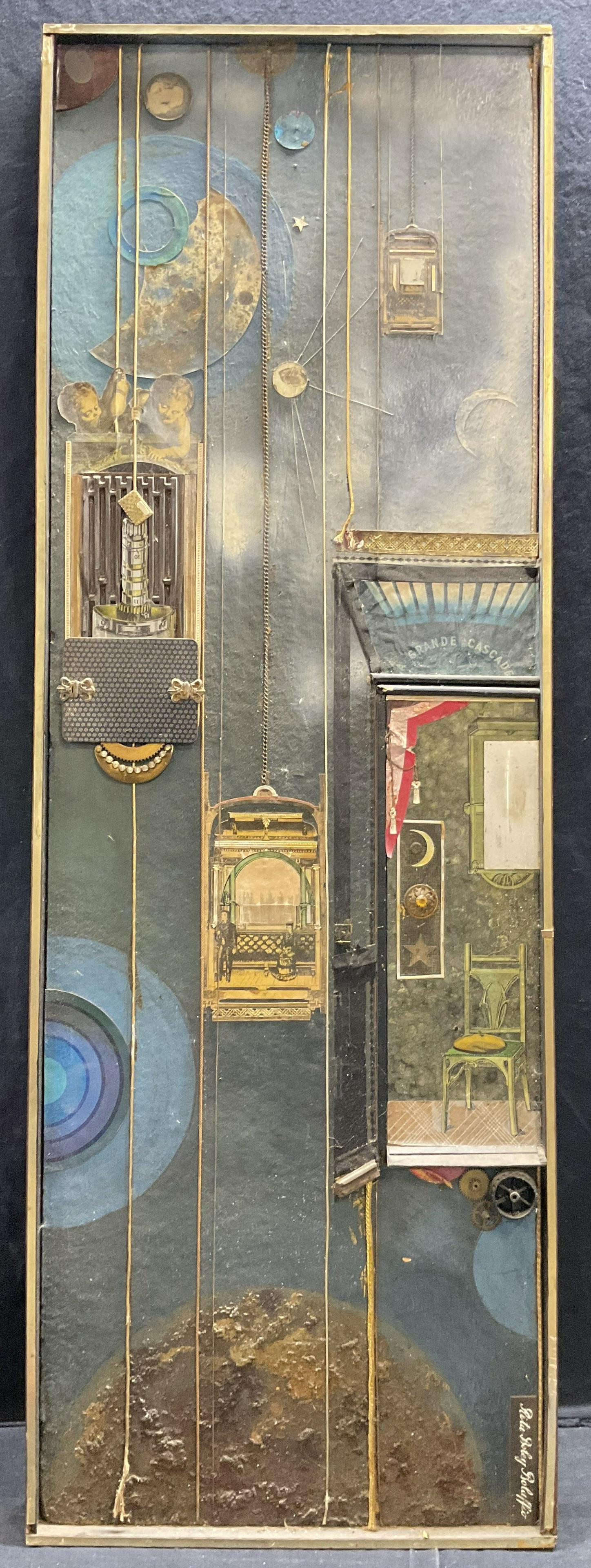 RITA BOLEY BOLAFFIO Elevators Collage Artwork (1 of 8)