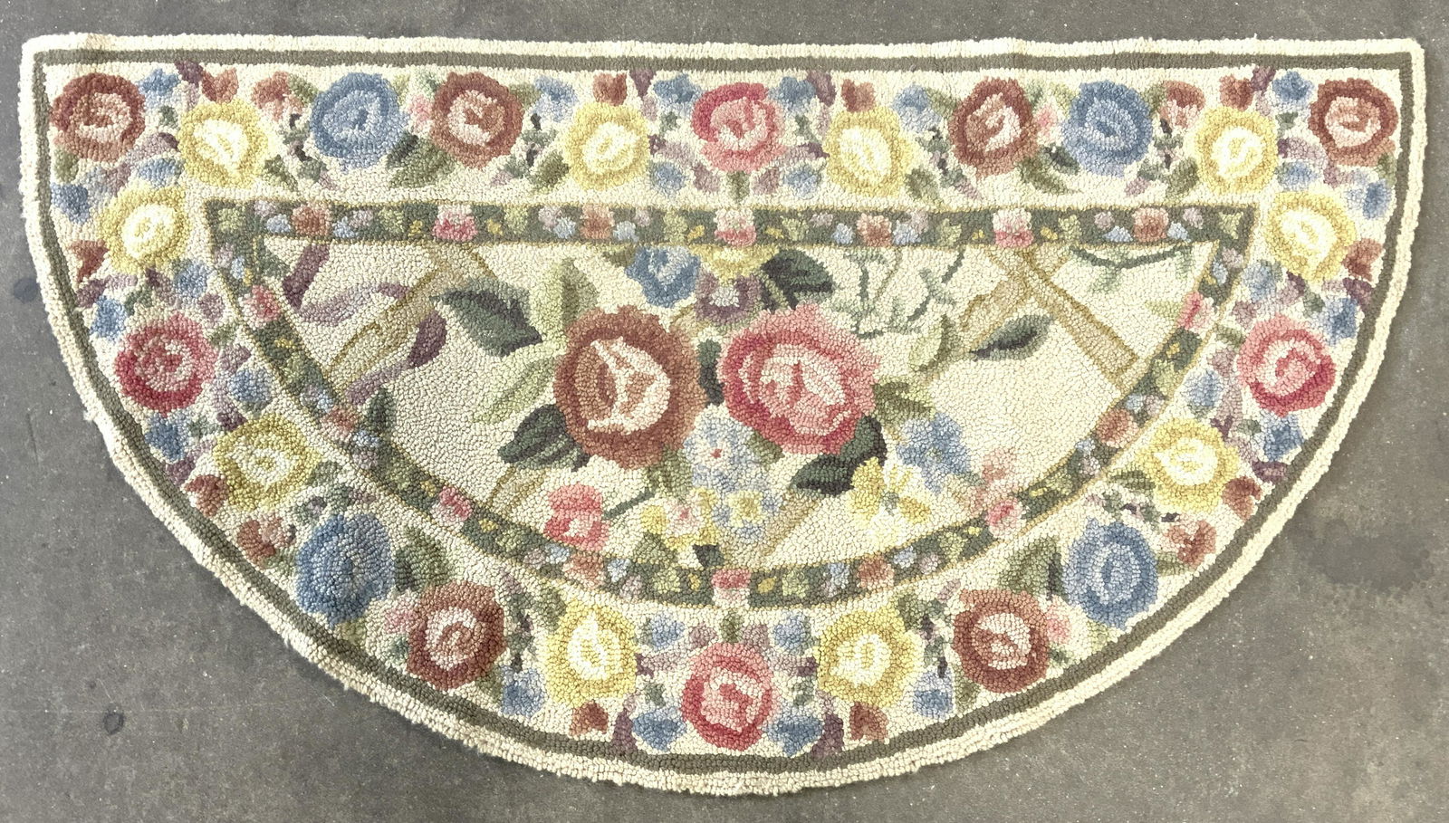 Vintage Needlepoint Style Welcome Mat (1 of 6)