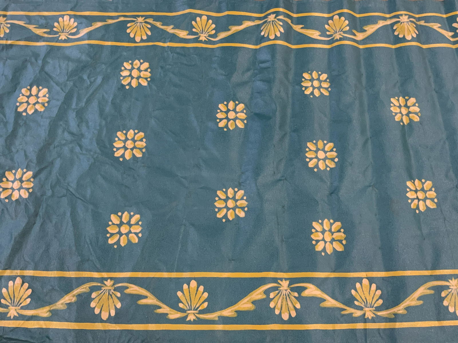 Hand Painted Canvas Floor Cloth (1 of 12)