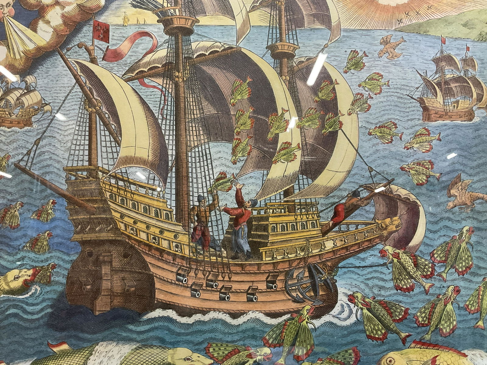 THEODOR DE BRY New World Offset Lithograph (1 of 8)