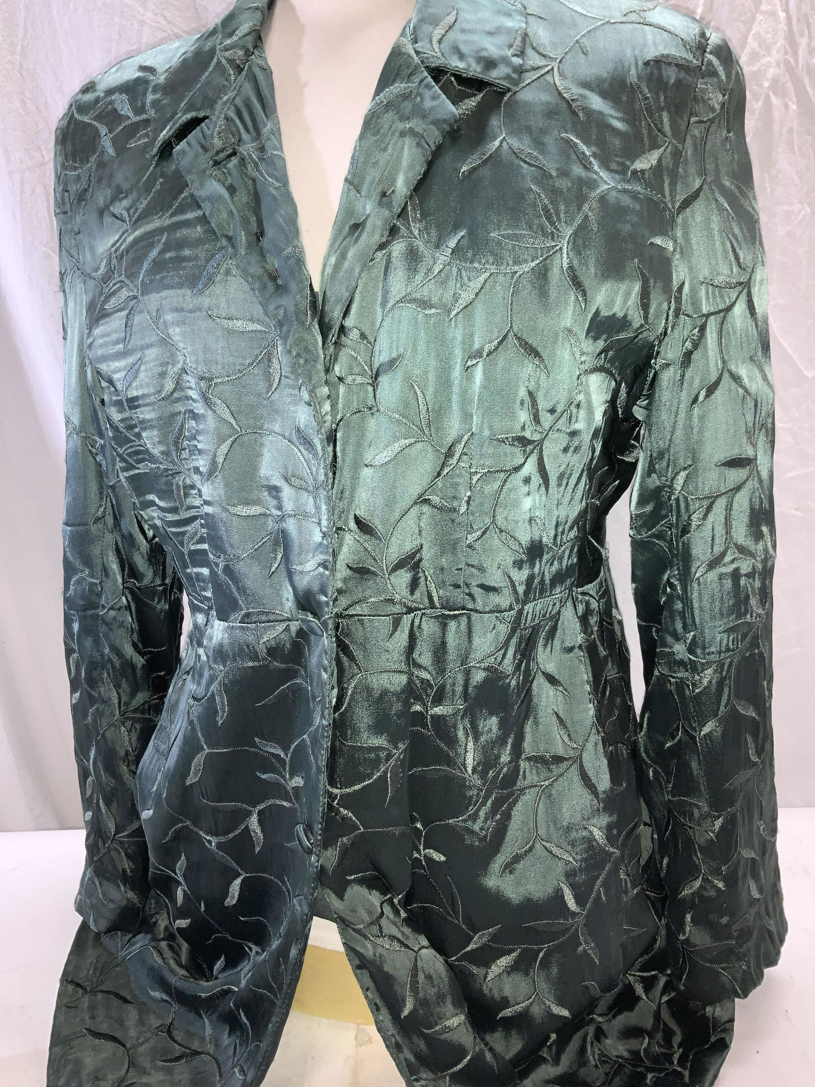 Alicia Mugetti Vtg Camisole W Embroidered Jacket (1 of 7)