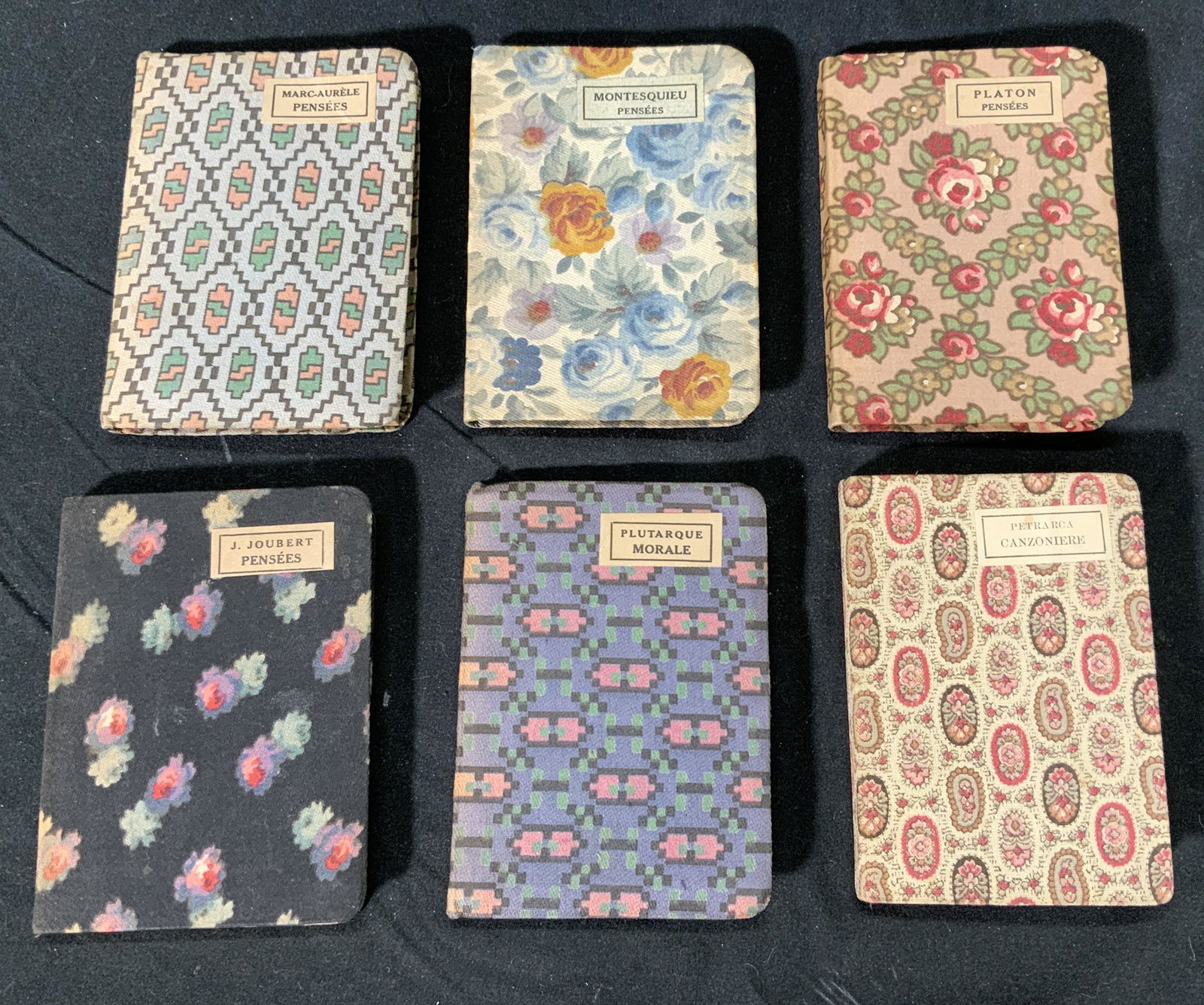 Set 6 Antique Mini Philosophy & Poetry Books (1 of 9)