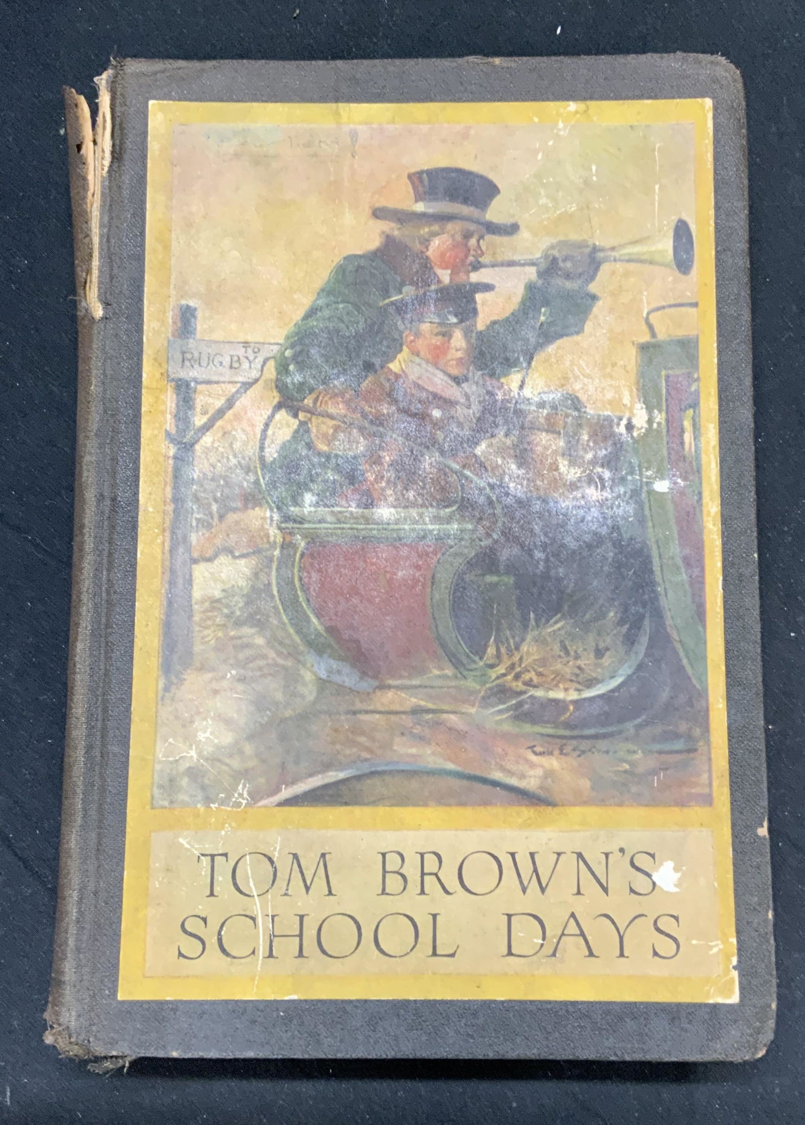 Antique 1911 Tom Browns School Days Book (1 of 5)