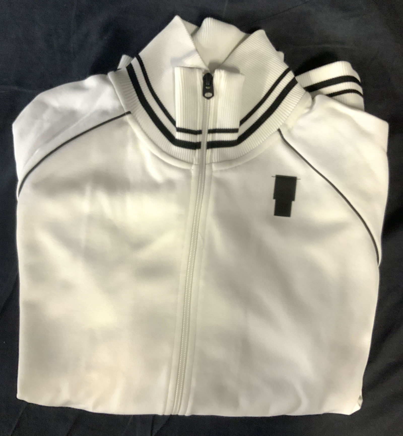 G STAR RAW Zippered White Sweatshirt , New (1 of 6)