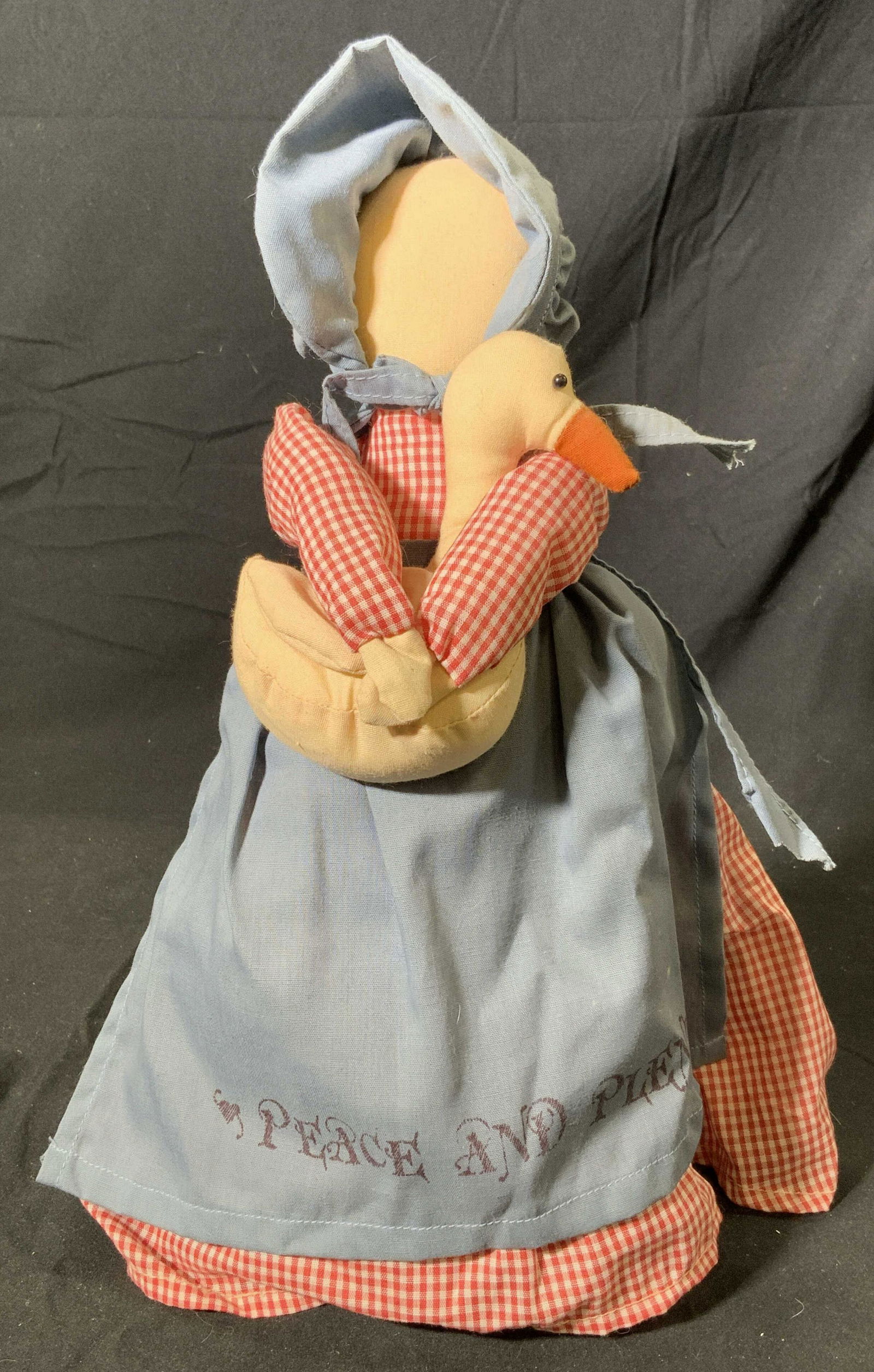 OVERLY RAKER Peace & Plenty Display Doll (1 of 6)