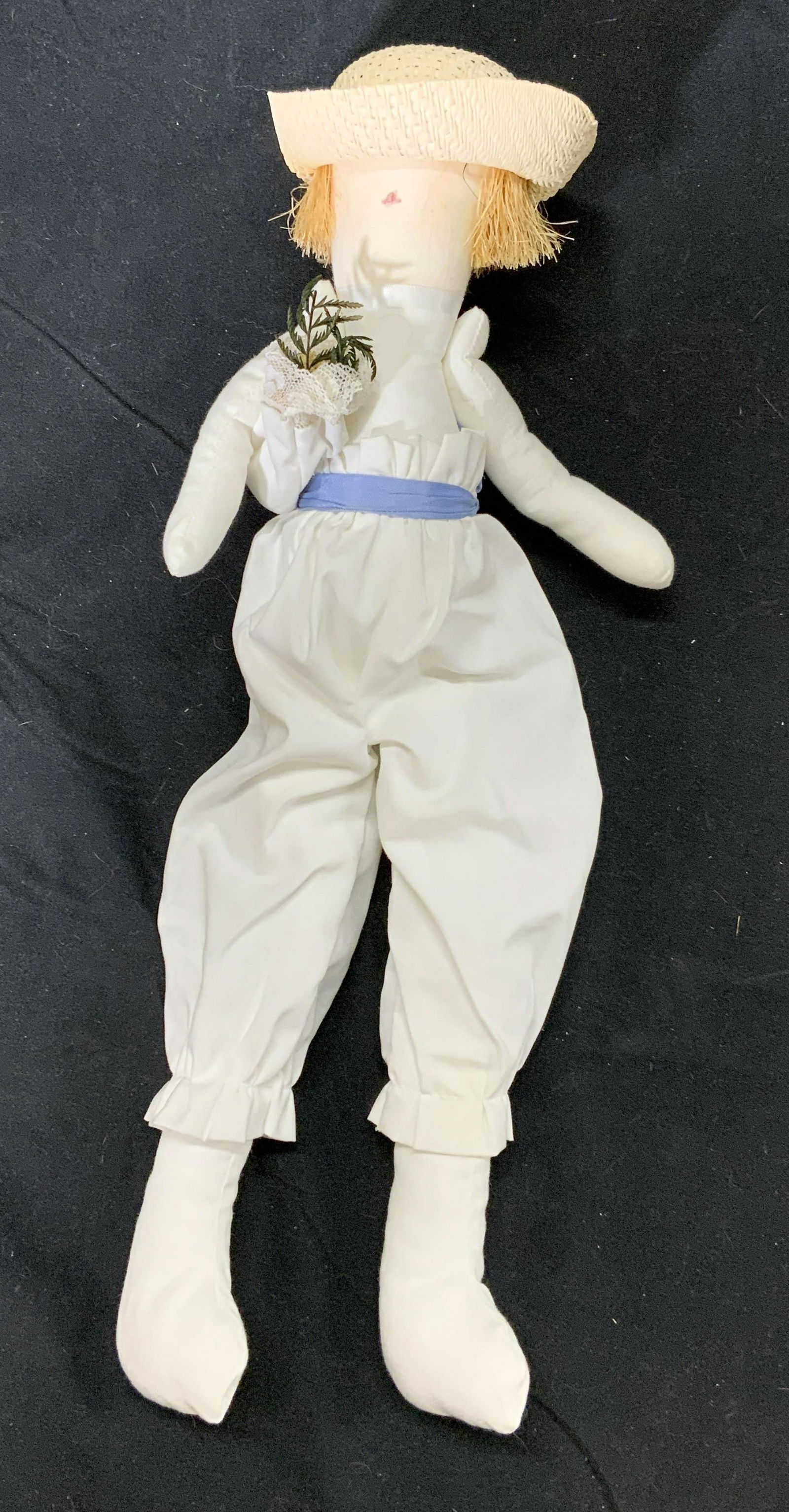 Vintage Fabric Rag Doll, Handmade (1 of 5)